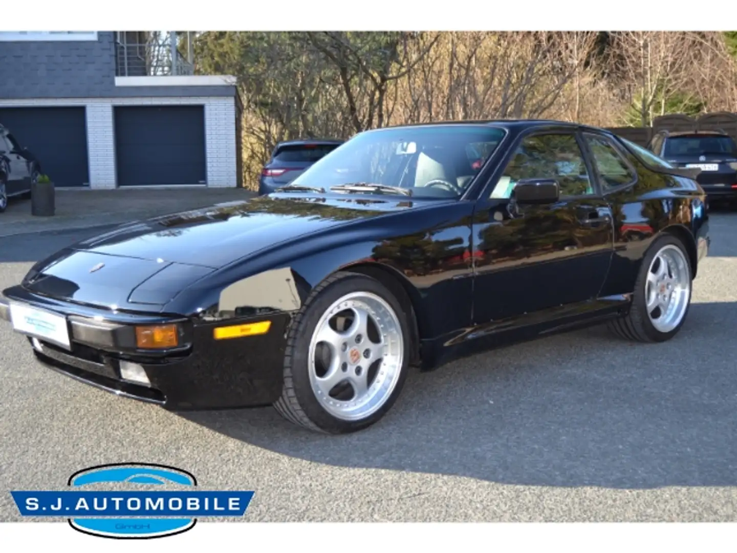 Porsche 944 Targa H-Kennzeichen Automatik,Leder,Alu,Klima Černá - 1