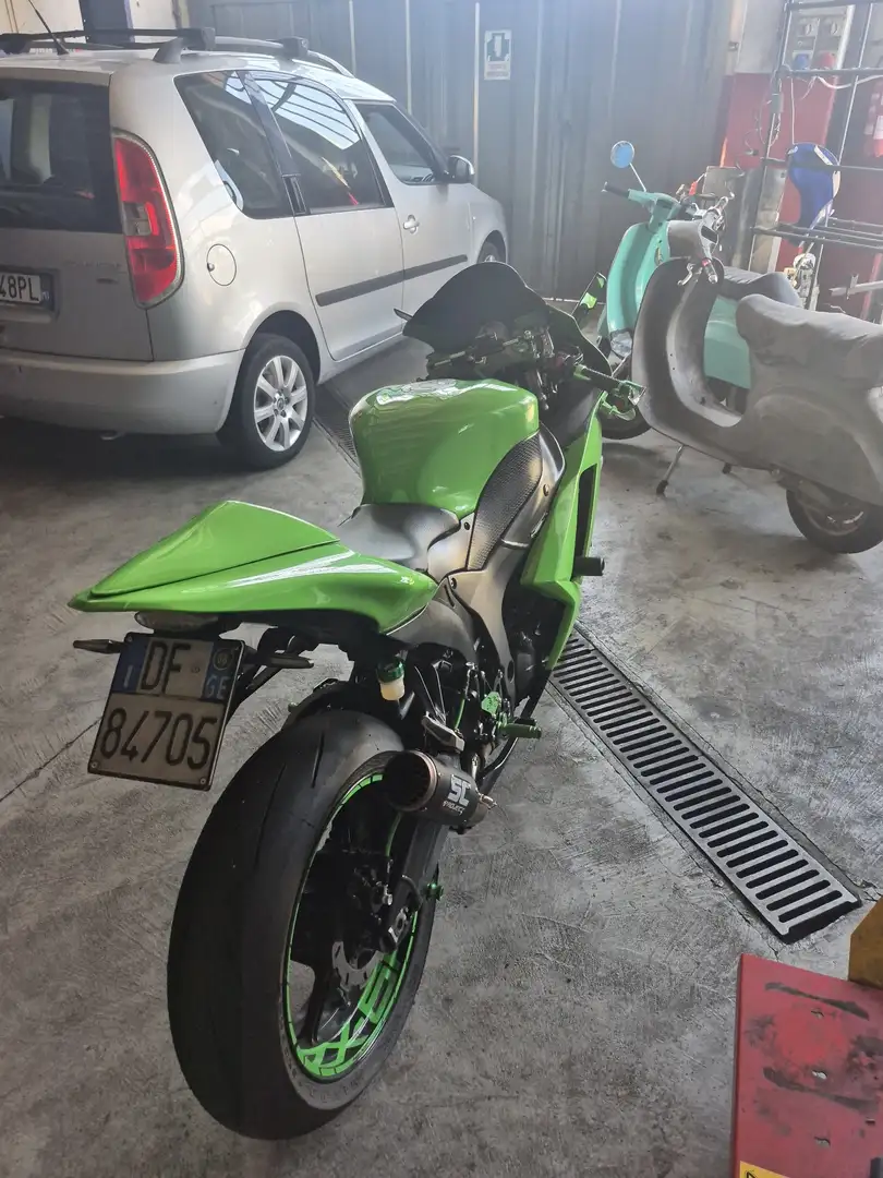 Kawasaki Ninja ZX-6R Verde - 1