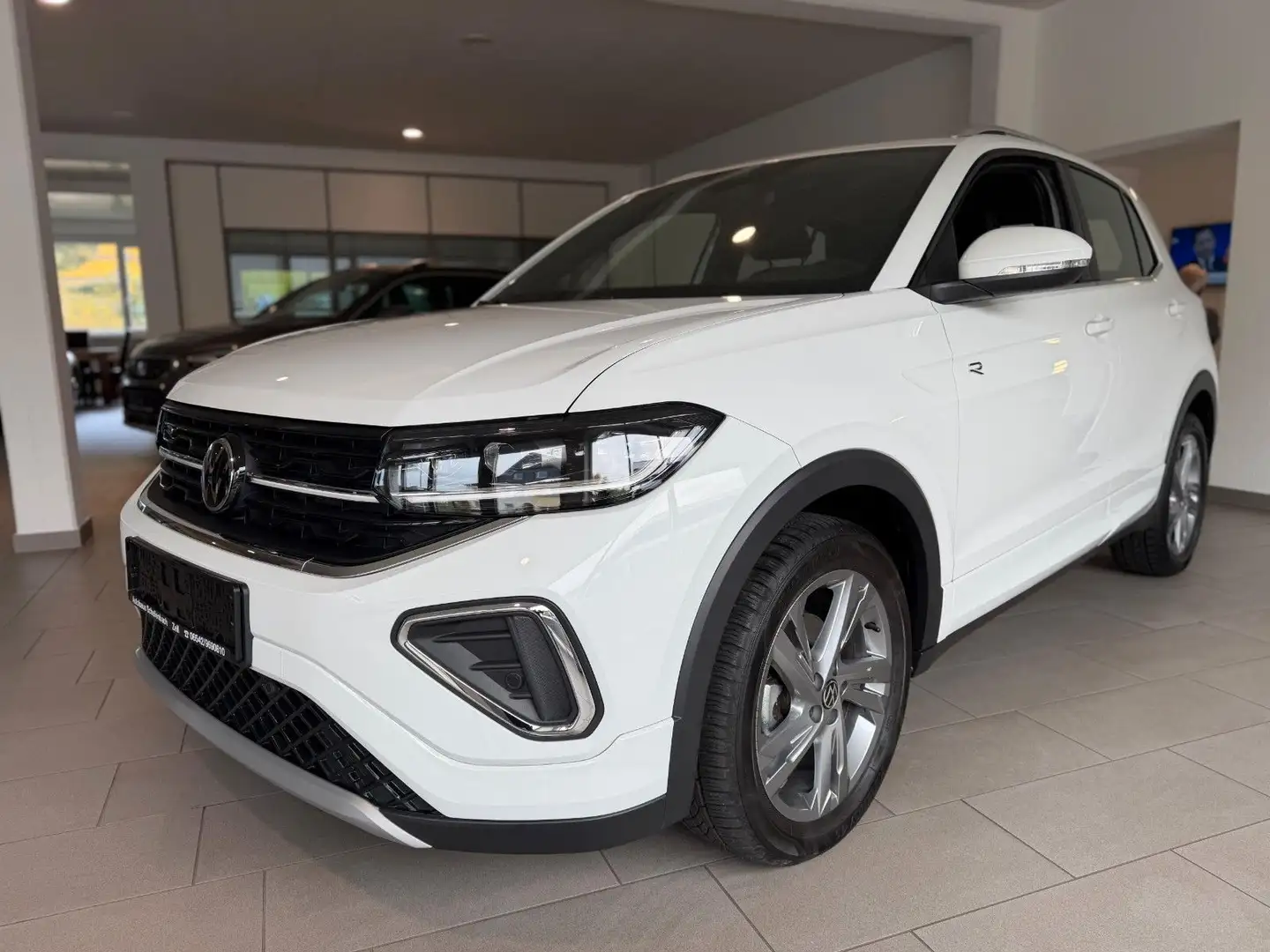 Volkswagen T-Cross 1.0*R-LINE*5J-GARANTIE*IQ*AHK*ACC* Weiß - 1