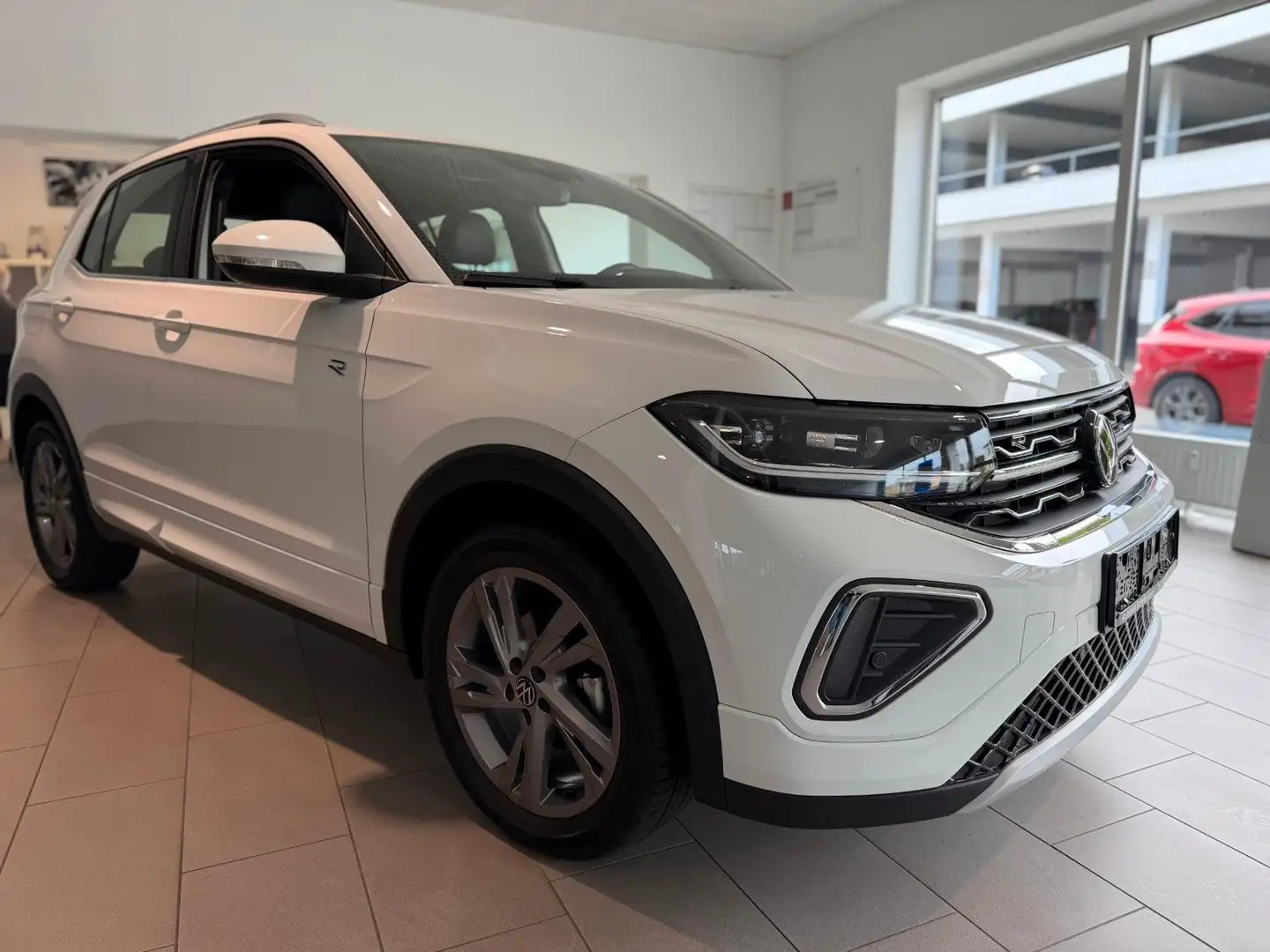 Volkswagen T-Cross 1.0*R-LINE*5J-GARANTIE*IQ*AHK*ACC* Weiß - 2