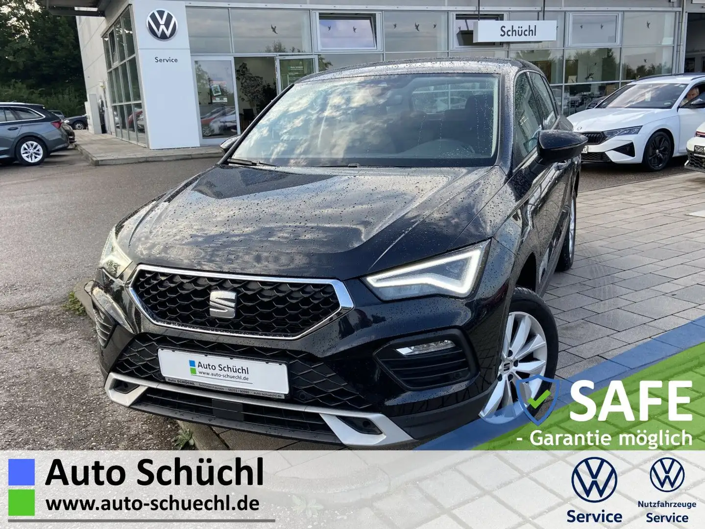 SEAT Ateca 2.0 TDI DSG Style AHK+PAKET-M+17"+NAVI-PRO Schwarz - 1