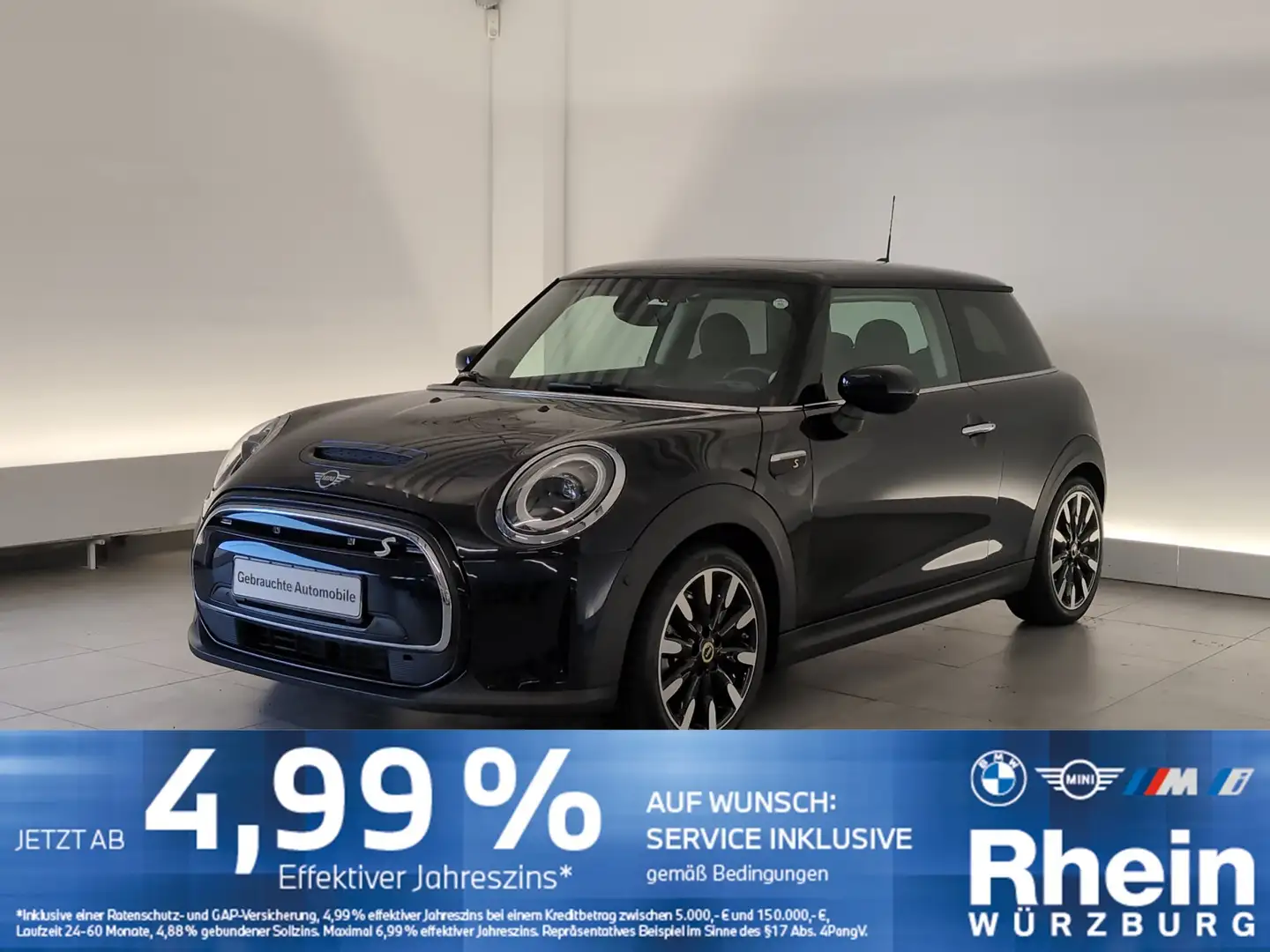 MINI Cooper SE 3-Türer HiFi/Pano/SHZ HiFi/Pano/SHZ Schwarz - 1