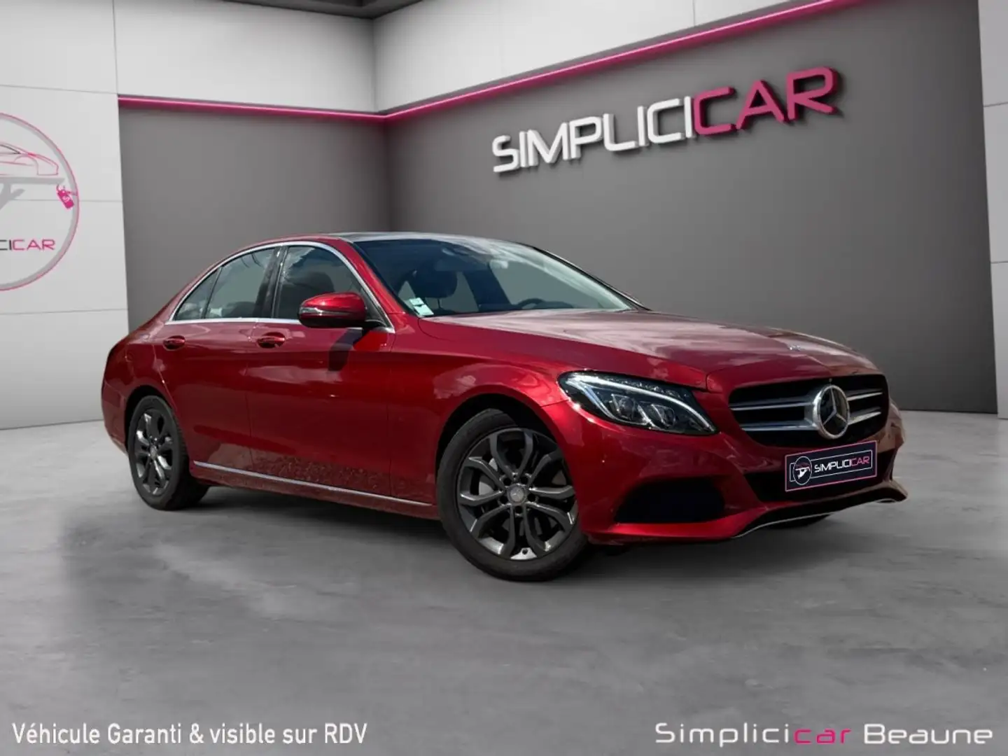 Mercedes-Benz C 250 250 d Fascination 7G-Tronic A Rouge - 1