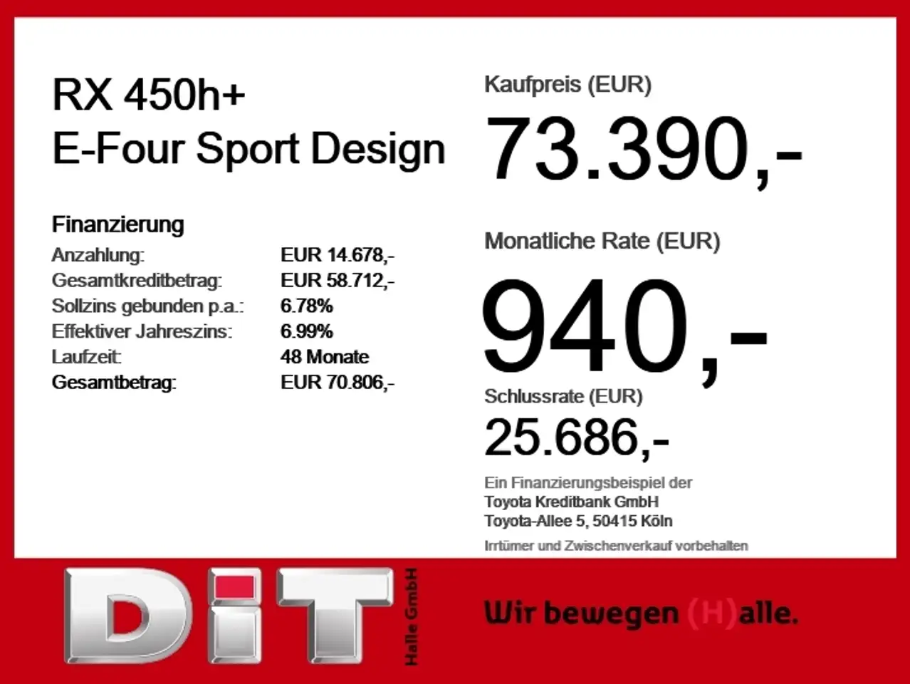 Lexus RX 450h + E-Four Sport Design Panoramaglasdach 3