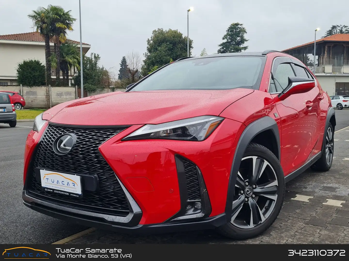 Lexus UX 250h 250 h HEV Desing Rosso - 1