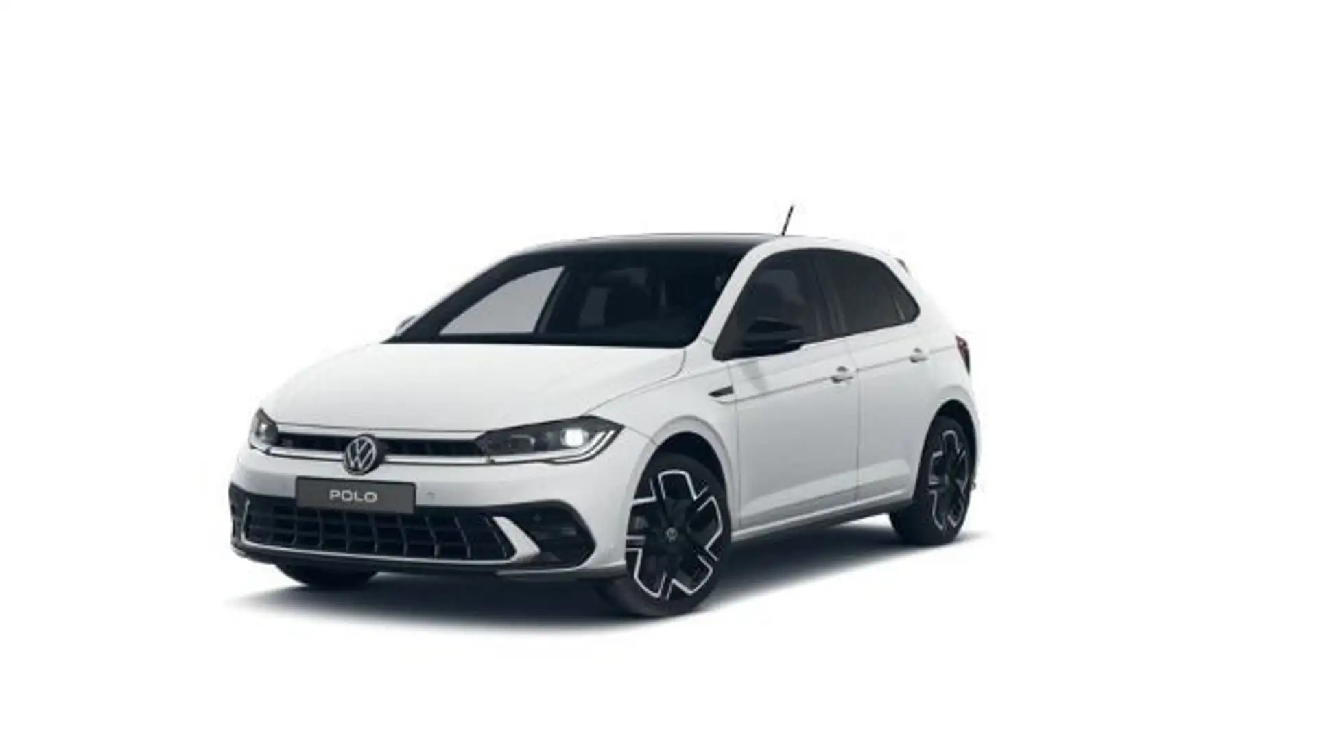 Volkswagen Polo VI R-Line 1.0TSI DSG MATRIX NAV KAM DWA SHZ Weiß - 2