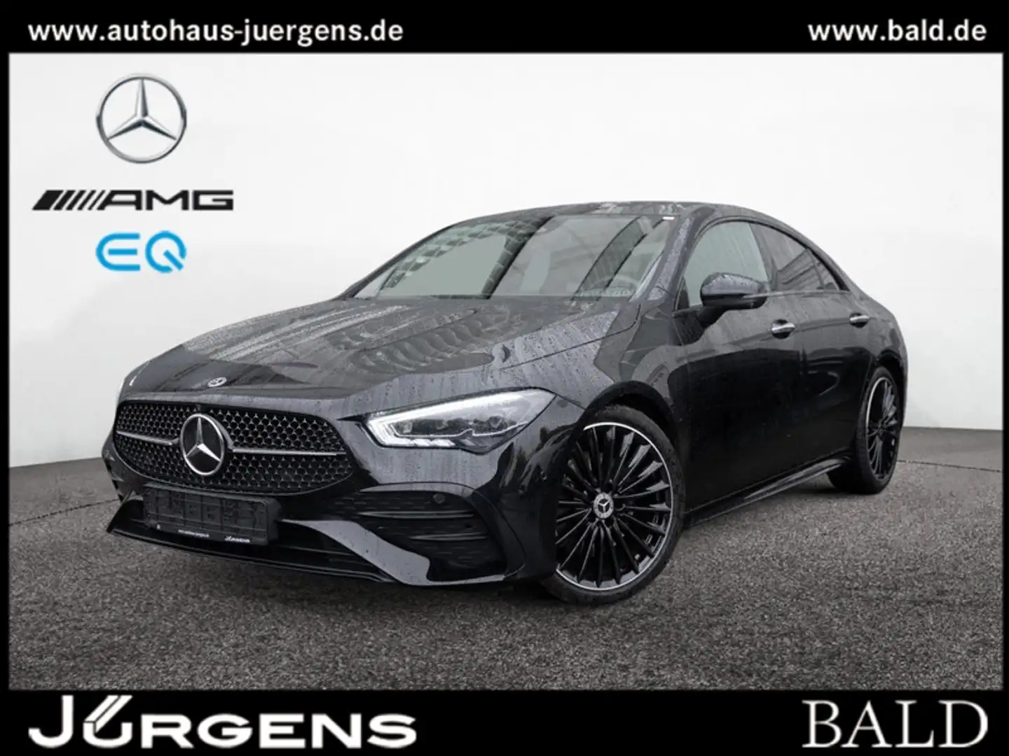 Mercedes-Benz CLA 220 4M Coupé AMG-Sport/Pano/Burm/Night/Distr Schwarz - 1