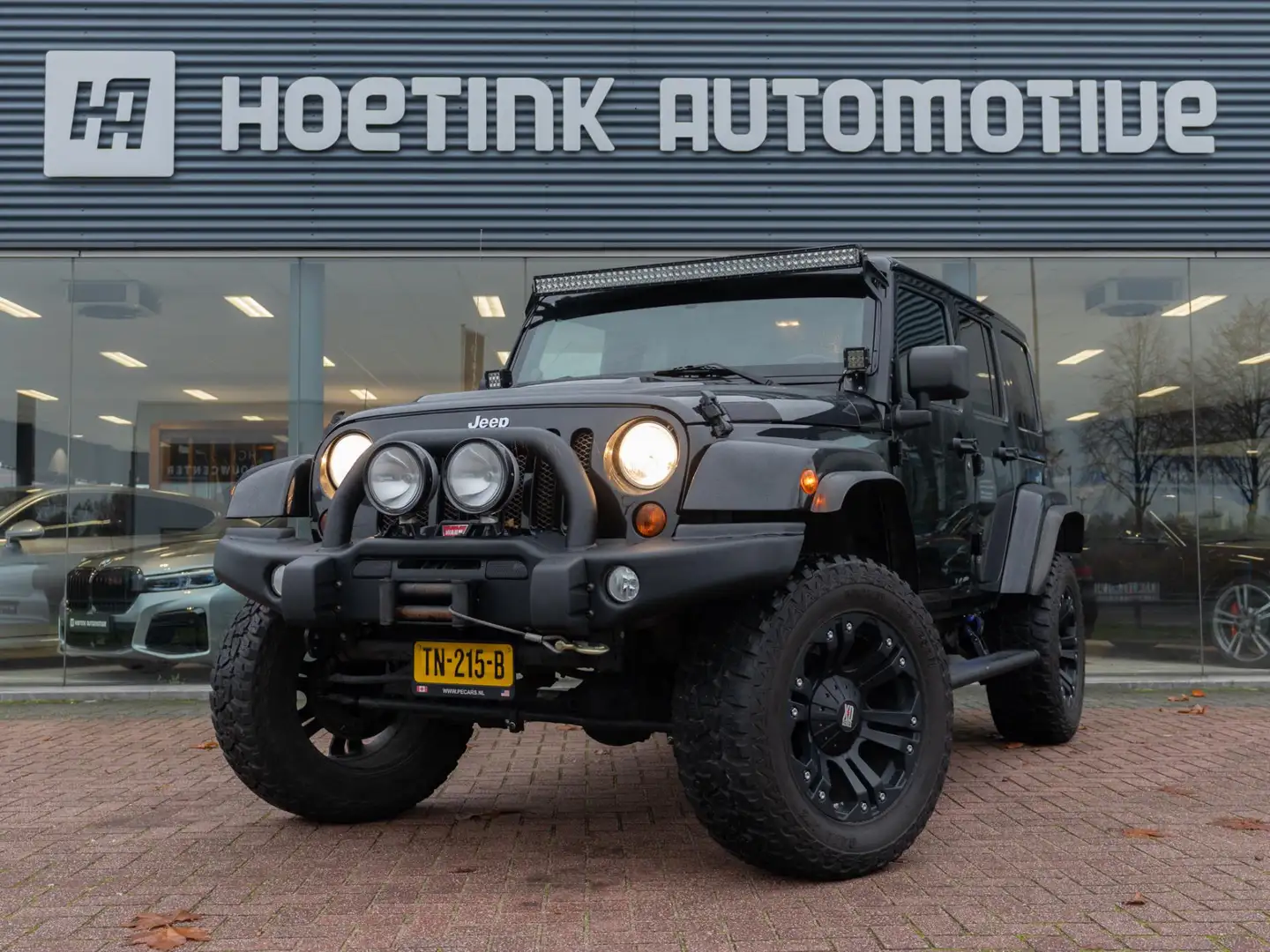 Jeep Wrangler Unlimited 3.6 Sahara | Cruise | Side step | Lier Noir - 1