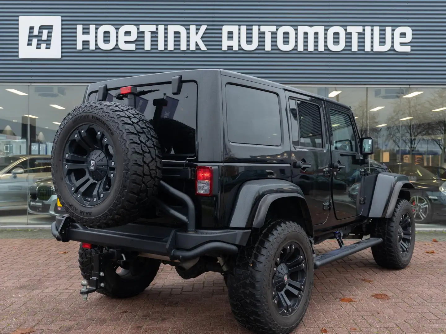 Jeep Wrangler Unlimited 3.6 Sahara | Cruise | Side step | Lier Noir - 2