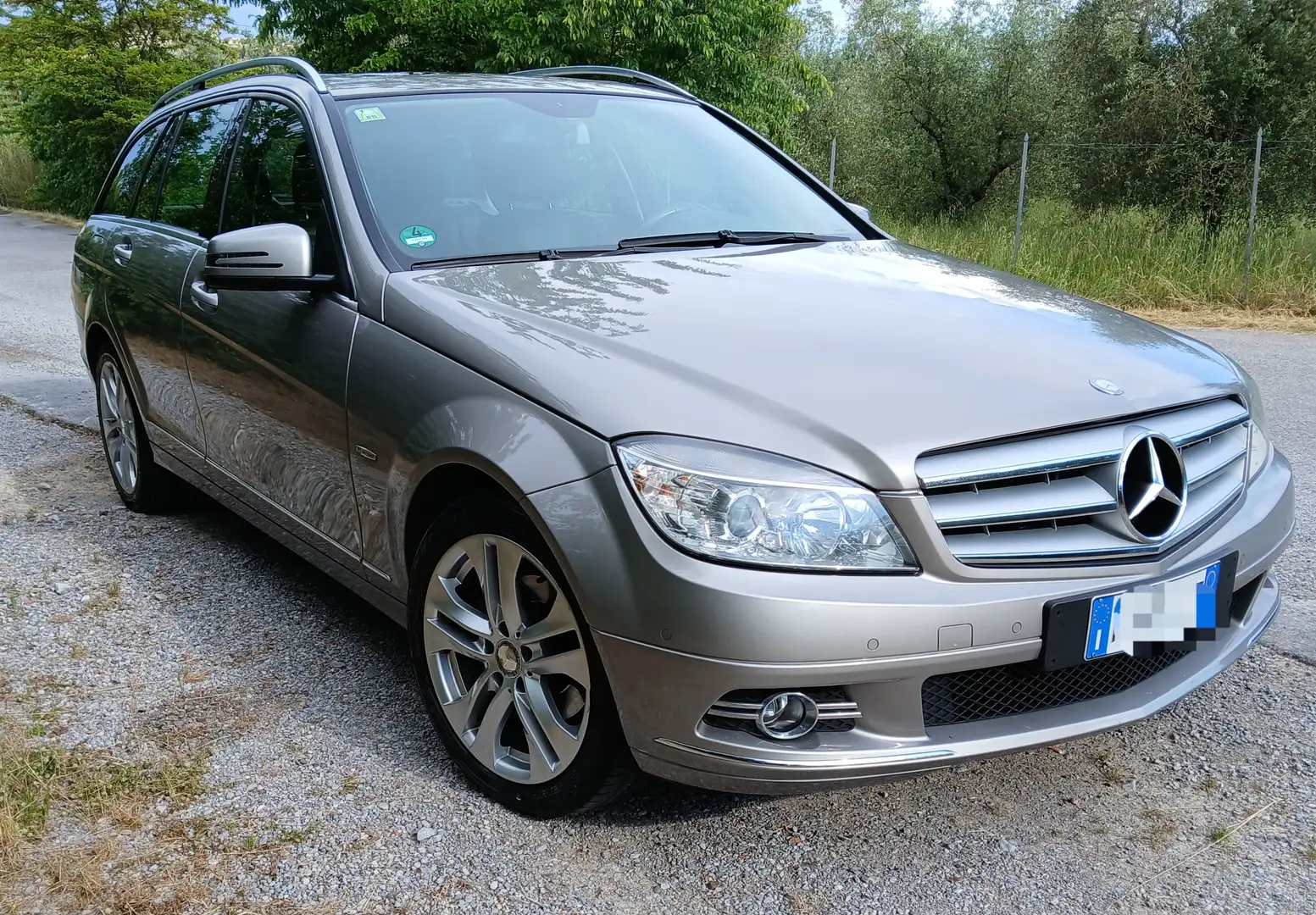 Mercedes-Benz C 180 Kompressor CNG Grigio - 1