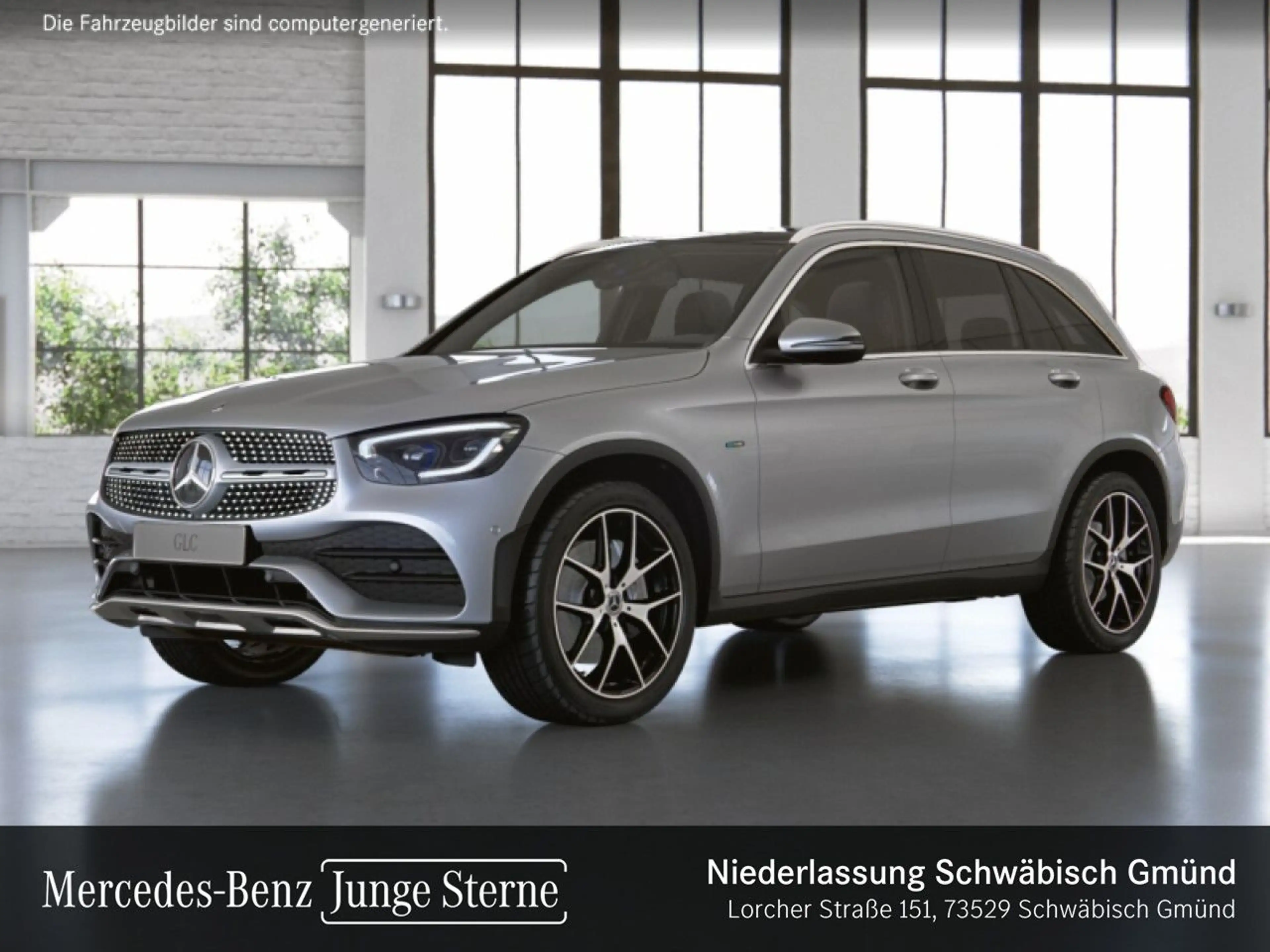 Mercedes-Benz GLC 300 de 4M AMG+PANO+AHK+MULTIBEAM+KAMERA+SPUR — photo 15