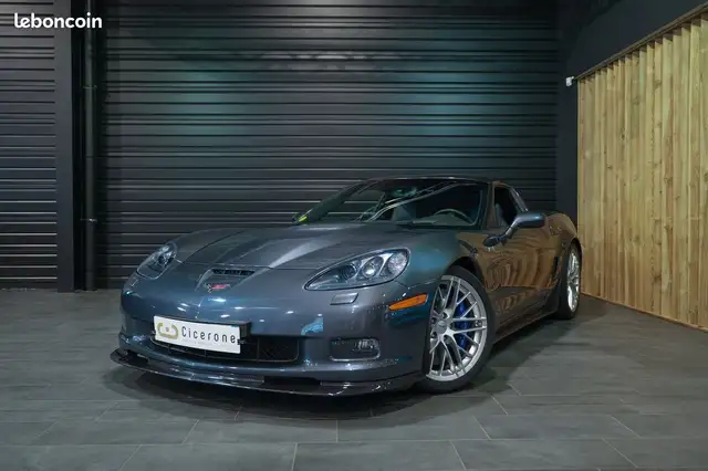 Chevrolet Corvette ZR1 V8 LS9 647ch – 2009 GARANTIE 12MOIS ORIGINE FRANCE ENTRETIEN COMPLET SIÈGES CUIR FREINS BREMBO BOSE XÉNON