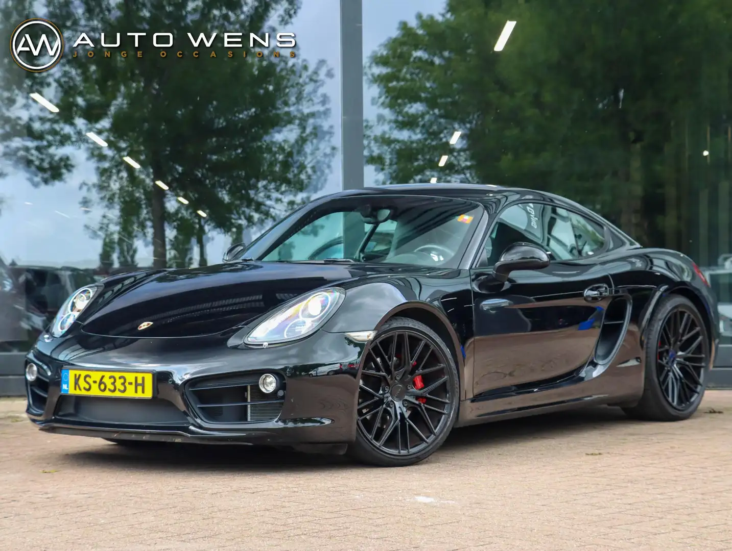 Porsche Cayman S 3.4 PDK 325PK | Leder | Cruise | Volledig onderh Noir - 1