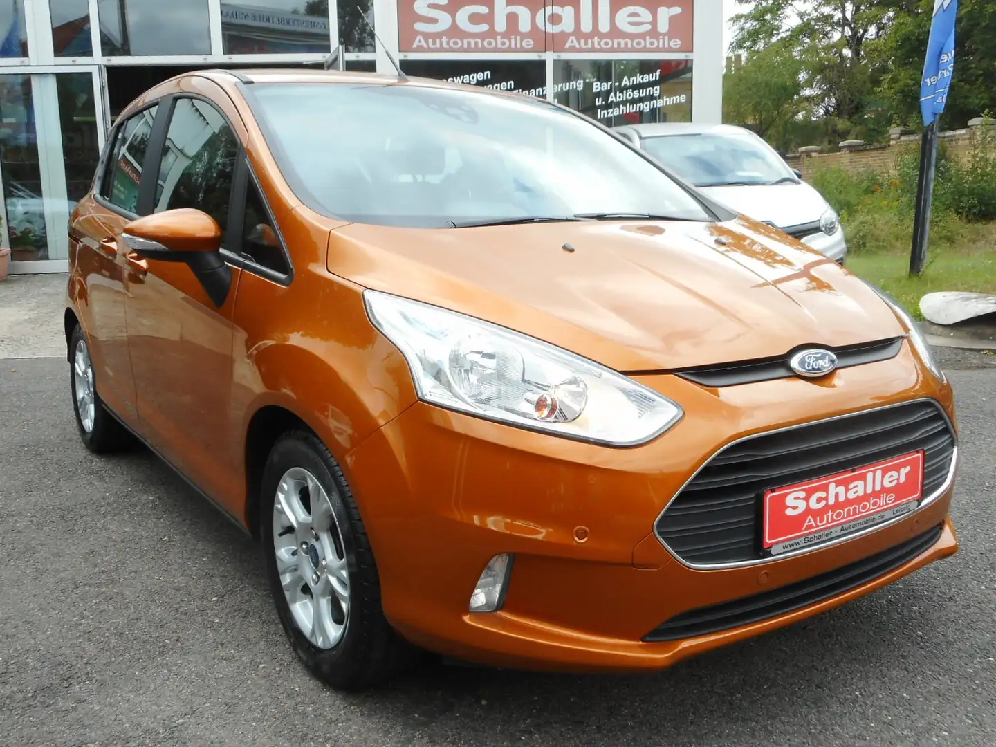 Ford B-Max Klimaautomatik, Sitzheizung, PDC vorn/hinten! Orange - 1