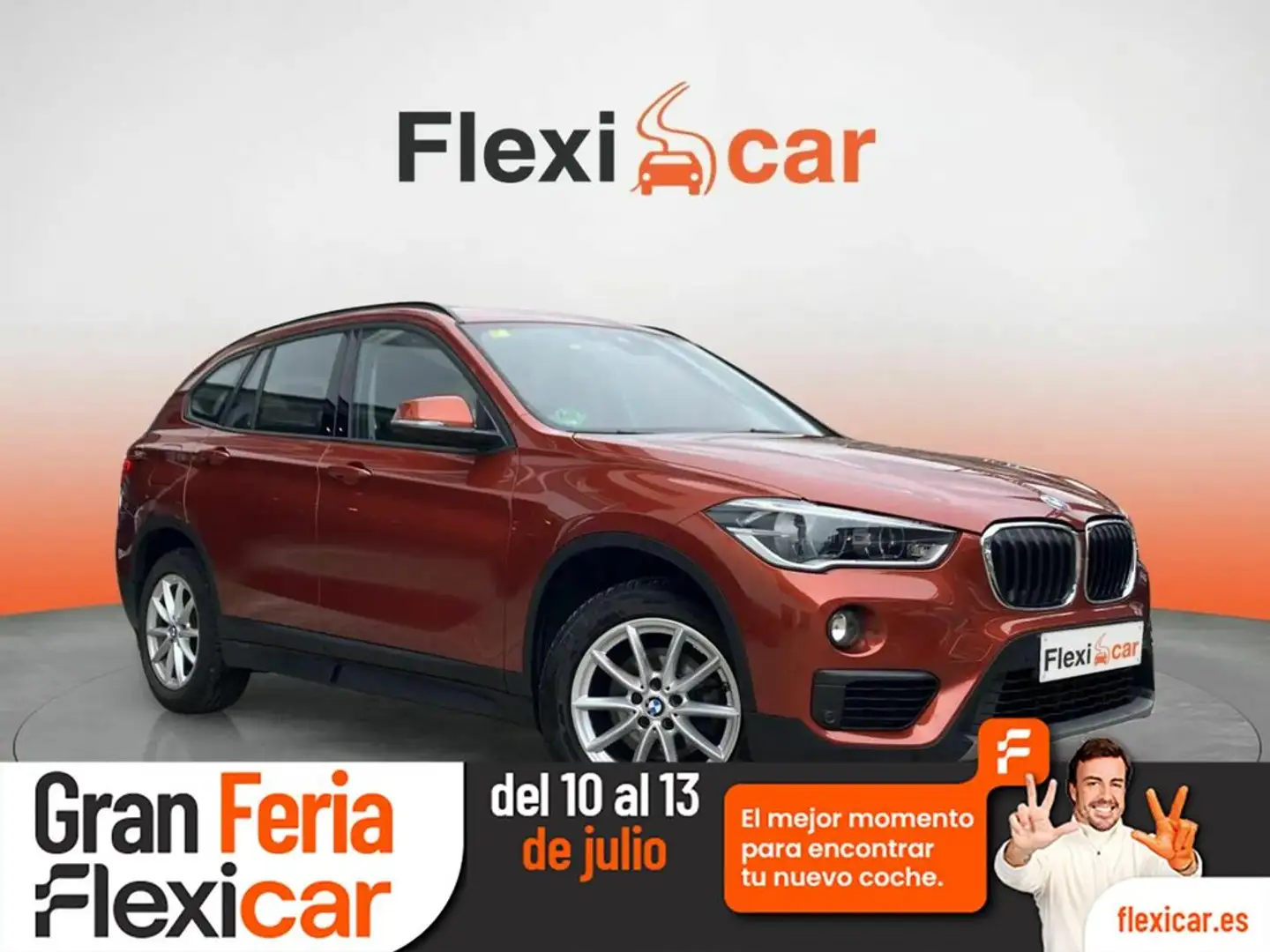 BMW X1 sDrive18d Naranja - 1
