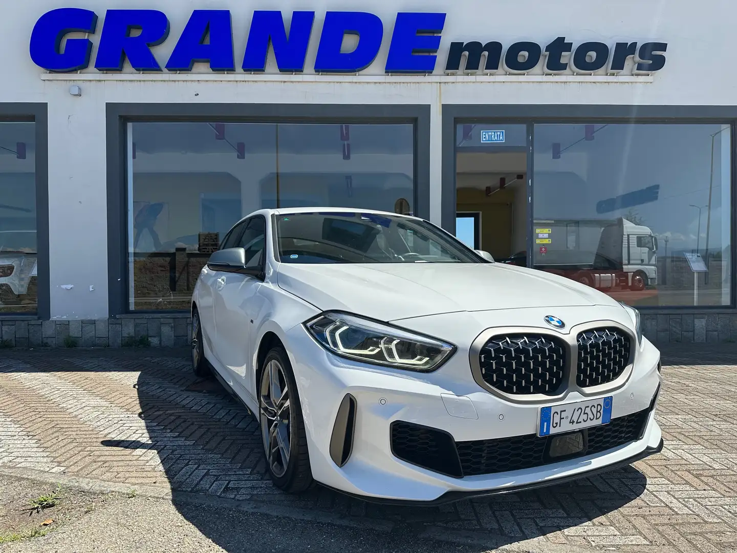 BMW 135 Serie 1 F40 M 135i xdrive Msport Sedili sportivi M Bianco - 1