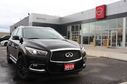 Black 2019 INFINITI QX60 SUV / Crossover All-Wheel Drive Automatic