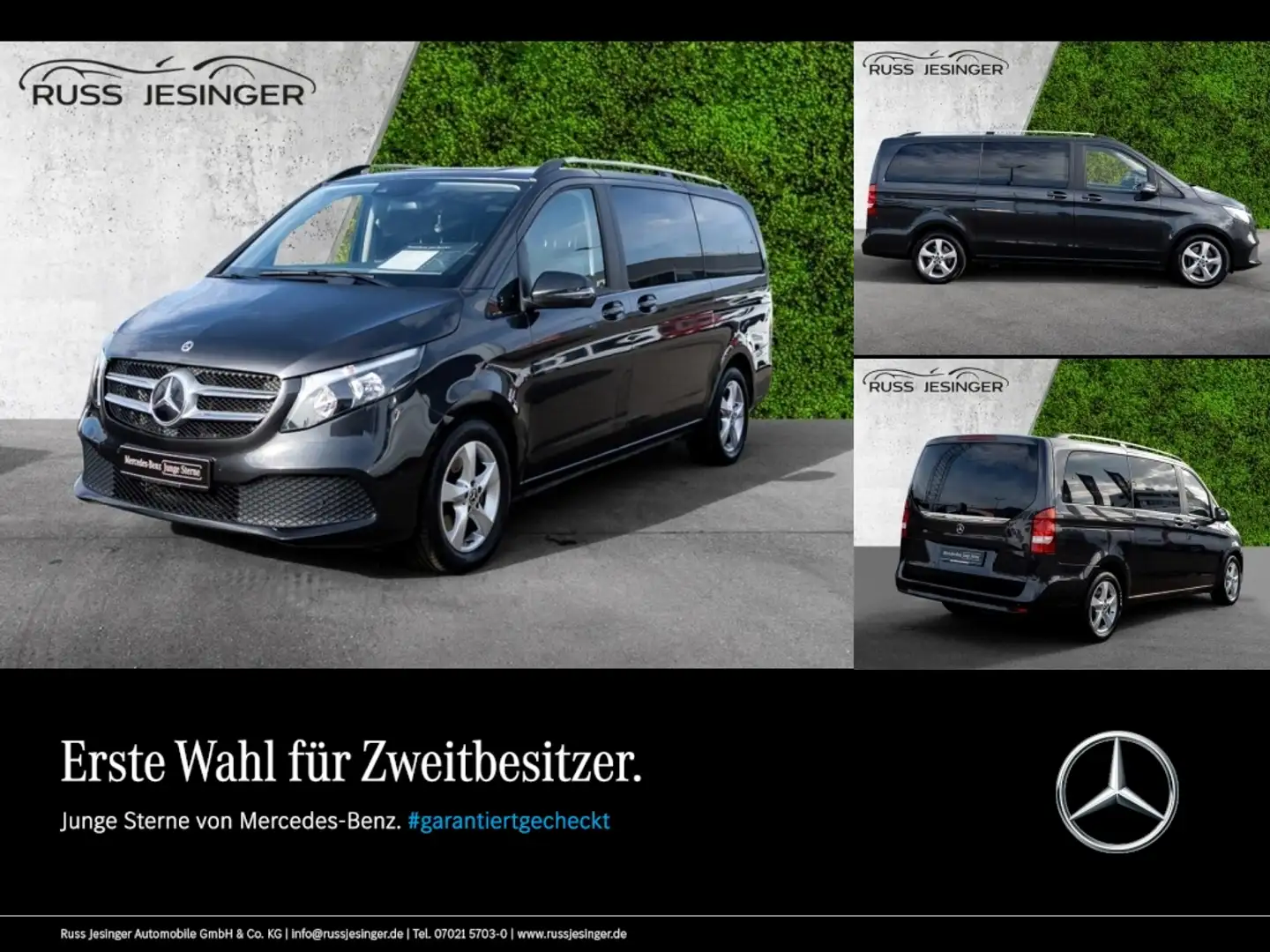 Mercedes-Benz V 220 d EDITION Lang *Kamera*MBUX*Standheizung Grau - 1