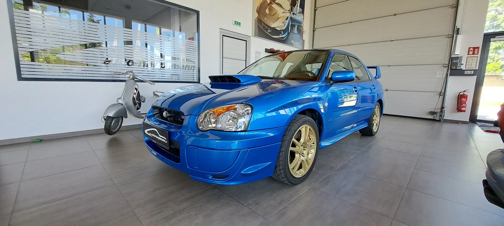 Subaru Impreza WRX STi 2,0 Turbo 4WD STI Albastru - 1