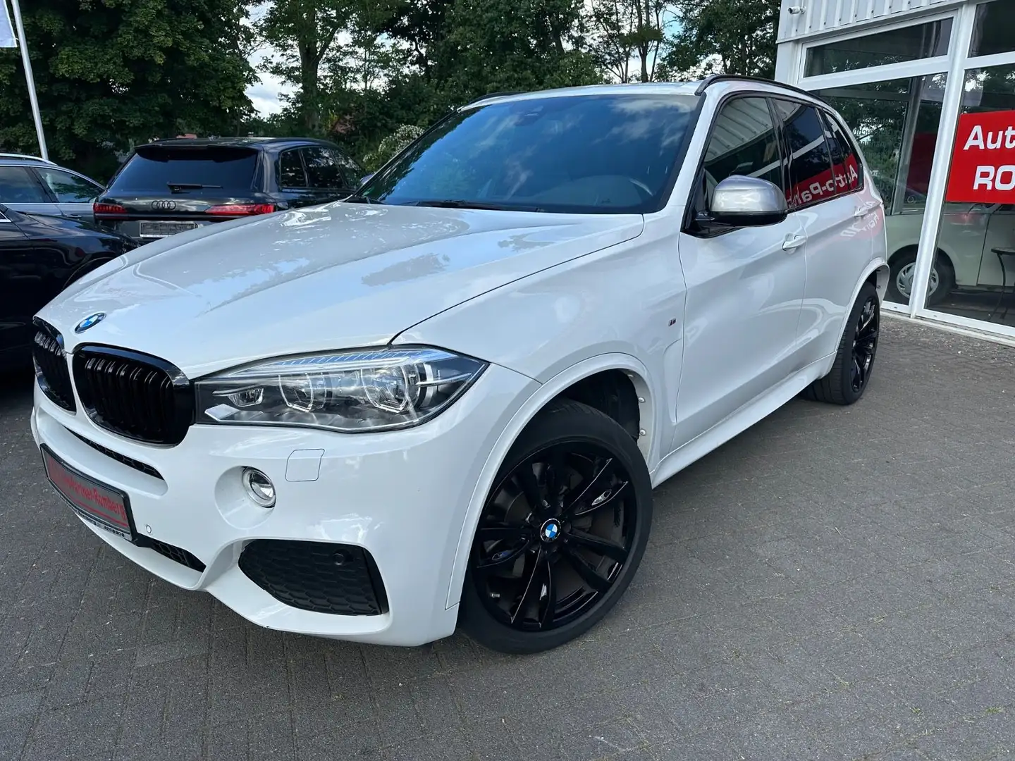BMW X5 xDrive 40d M-Sport H&K Pano Vollausst. Bianco - 1