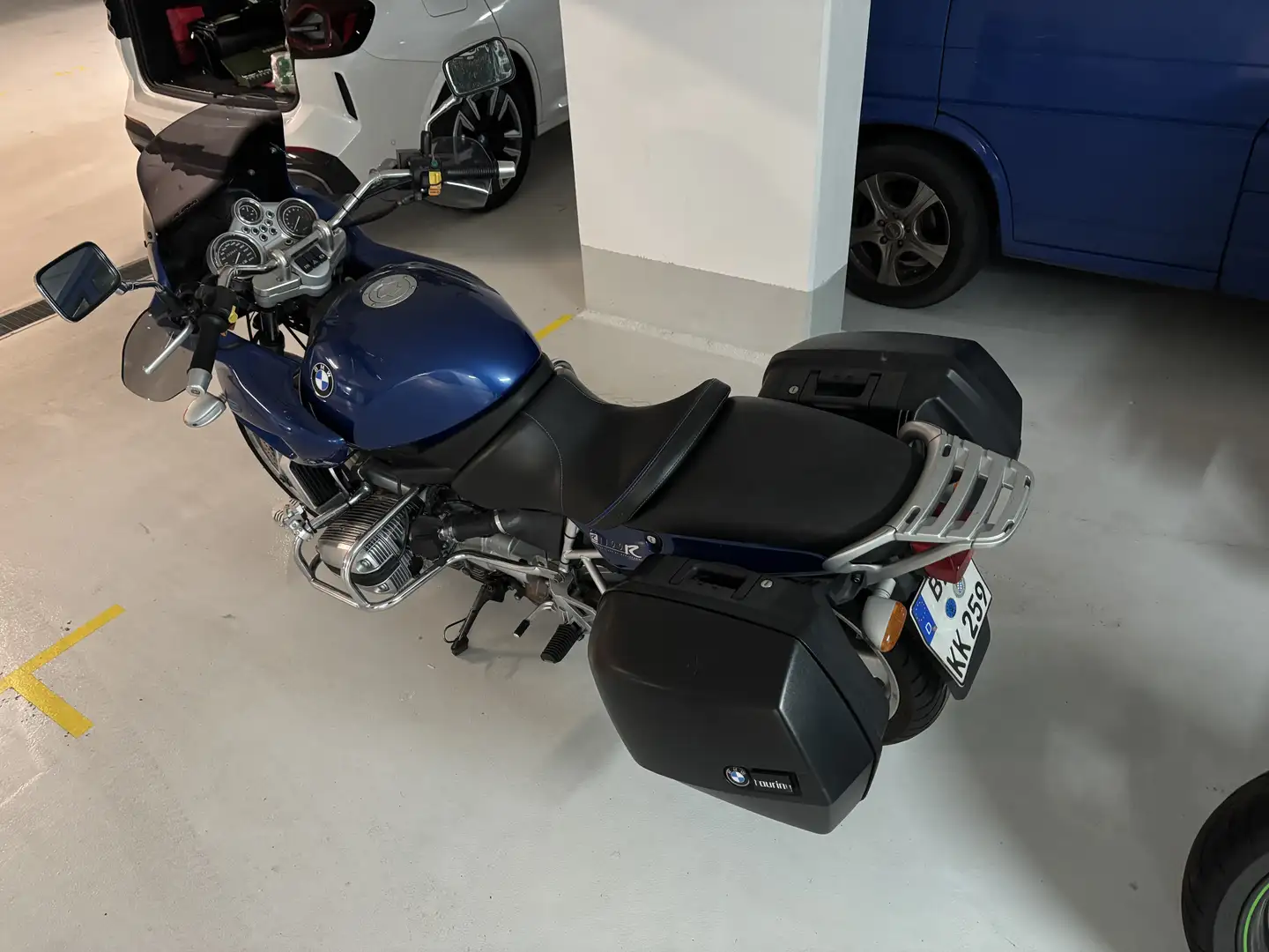 BMW R 1100 R Modrá - 2