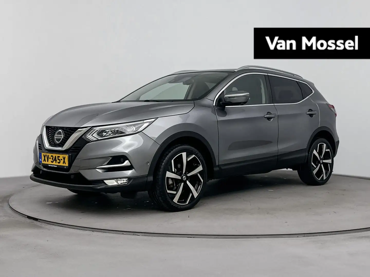 Nissan Qashqai 1.2 Tekna | 360 camera | Leder | LMV | NAVI | Pano Gris - 1