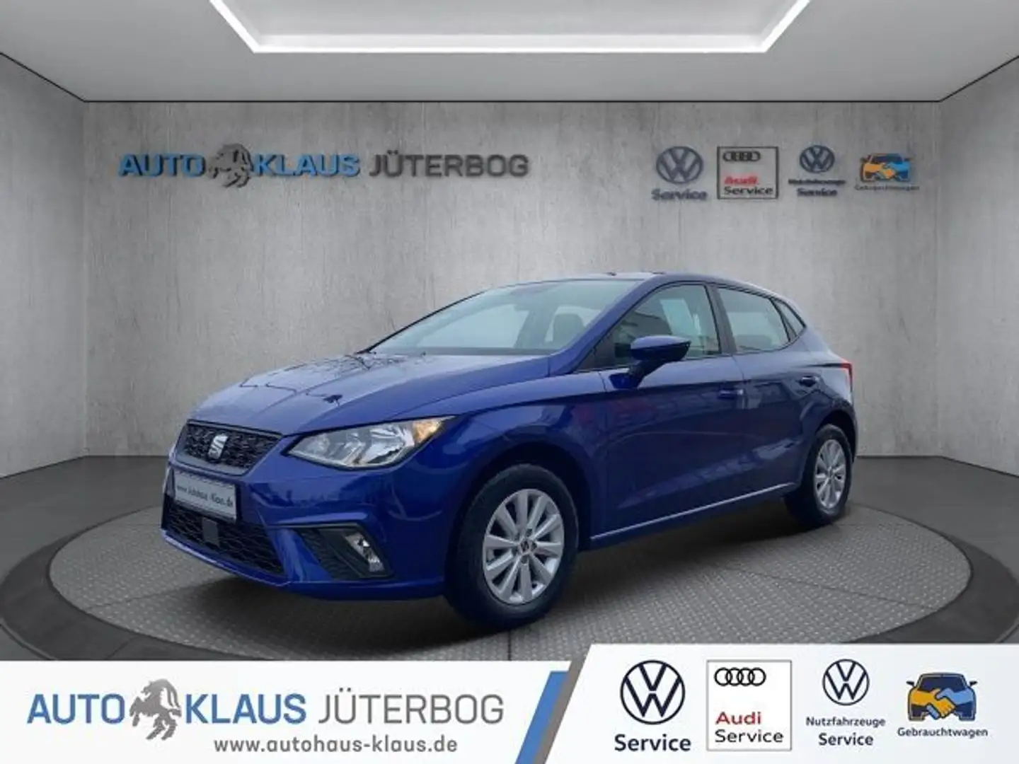 SEAT Ibiza 1.0 TSI Style*DSG*Navi via FullLink*Klima* Blau - 1