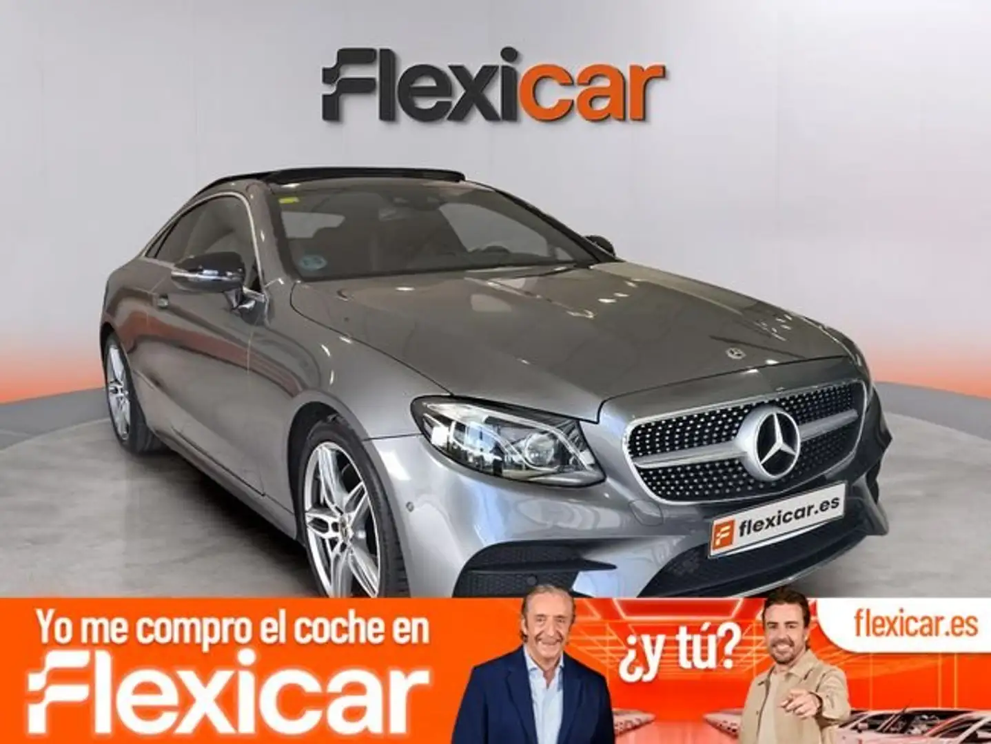 Mercedes-Benz E 220 Coupé d Gris - 1