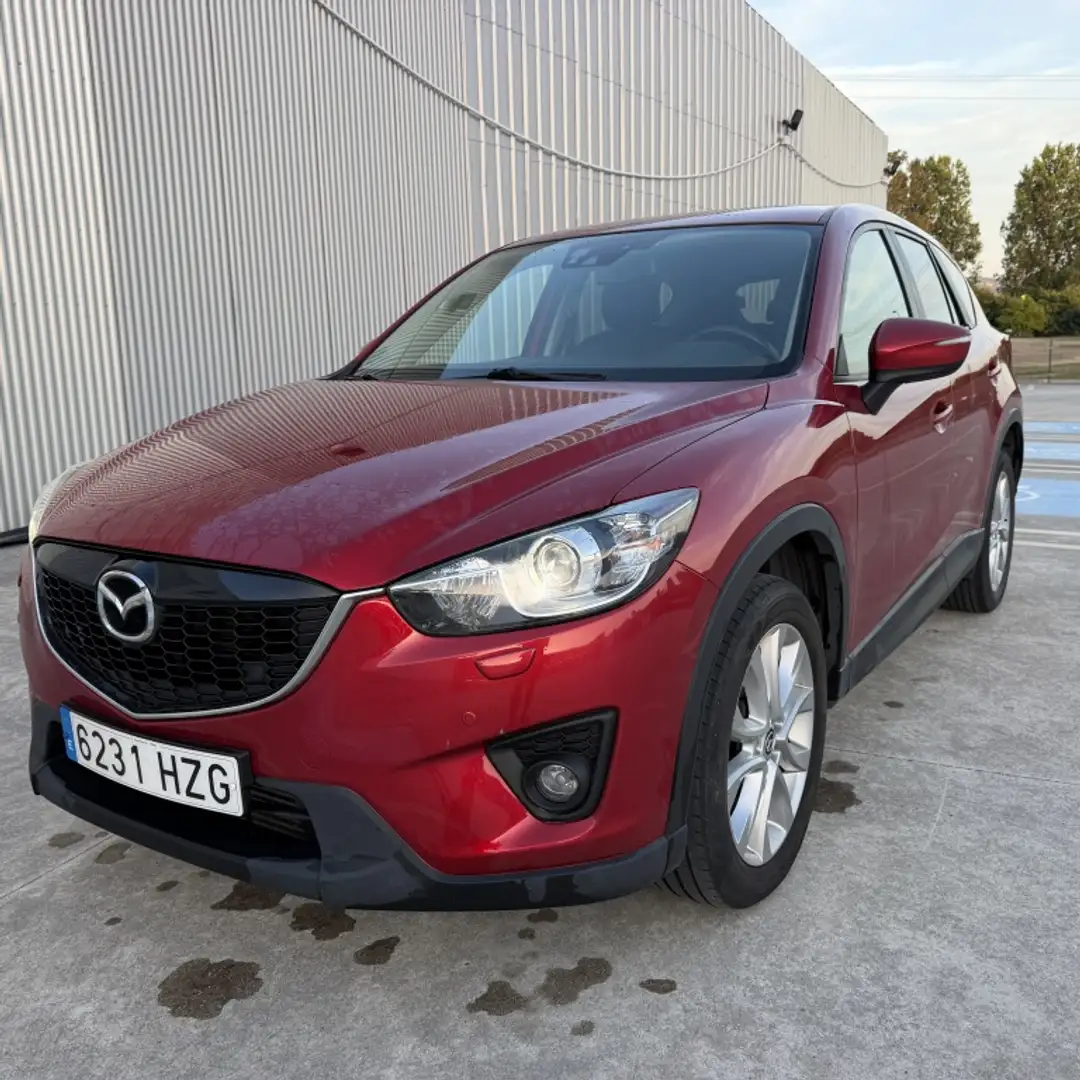 Mazda CX-5 2.2DE Lux.P.Safety+TS Tap.bit.4WDAut. Burdeos - 1