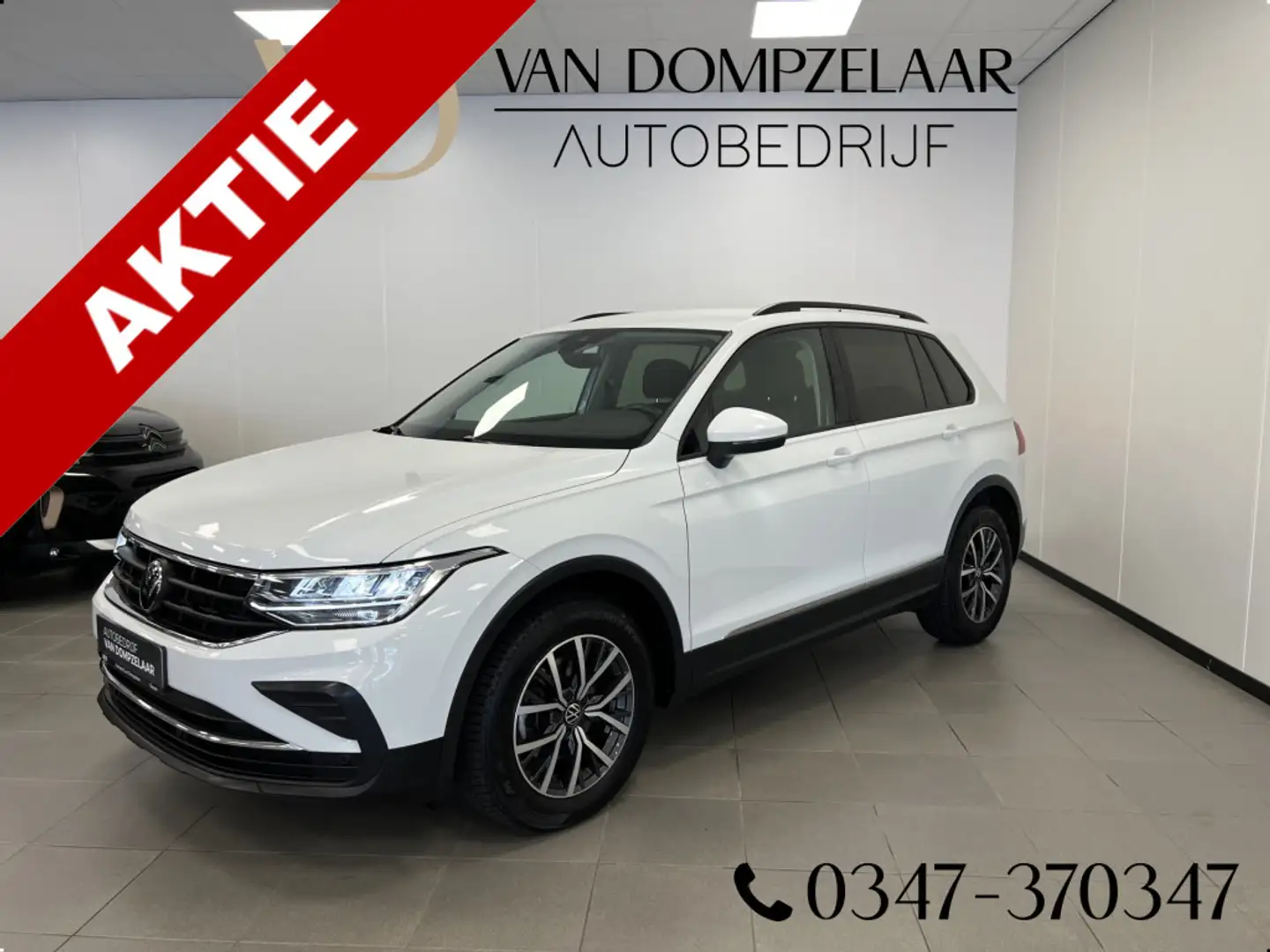 Volkswagen Tiguan 1.5 TSI Life Business / 150PK / NAVI / STOEL-STUUR Blanco - 1