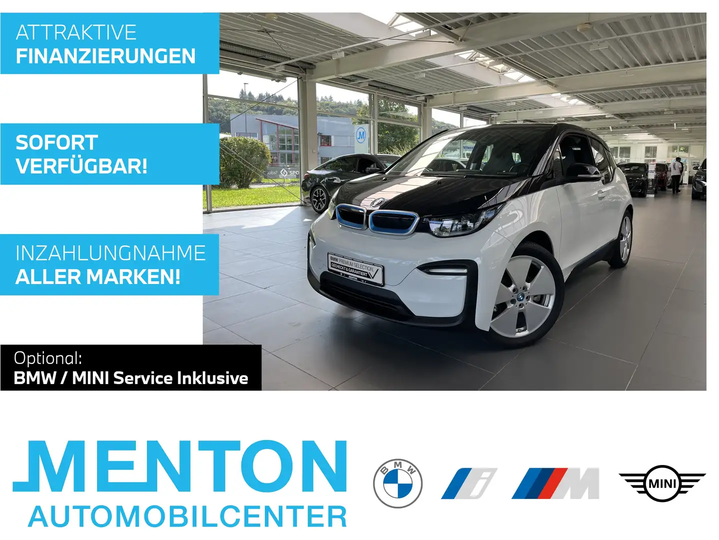 BMW i3 120Ah Navi/DAB/Klimaautomatik/Wärmepumpe Weiß - 1