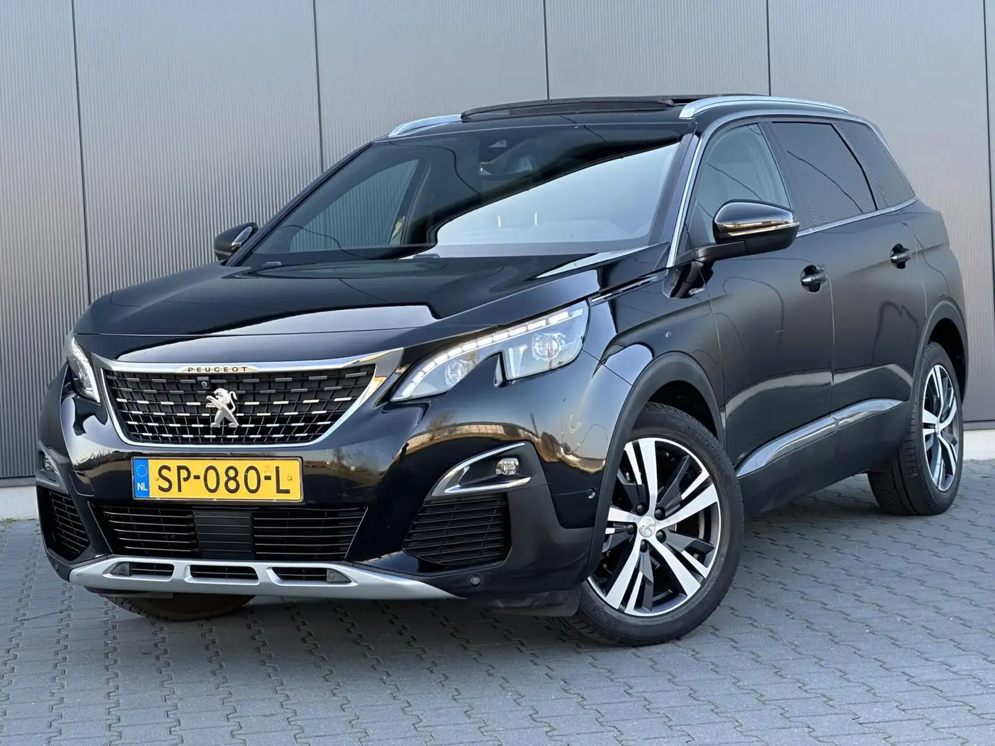 Peugeot 5008 1.2 PureTech GT-Line 7-Persoons - Pano - Leder - L Zwart - 1