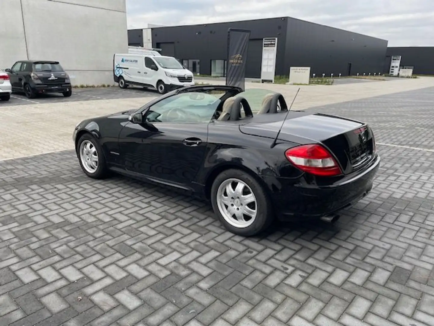 Mercedes-Benz SLK 200 SLK 200 Kompressor, Leder, Airco, Keuring,Garantie Zwart - 2