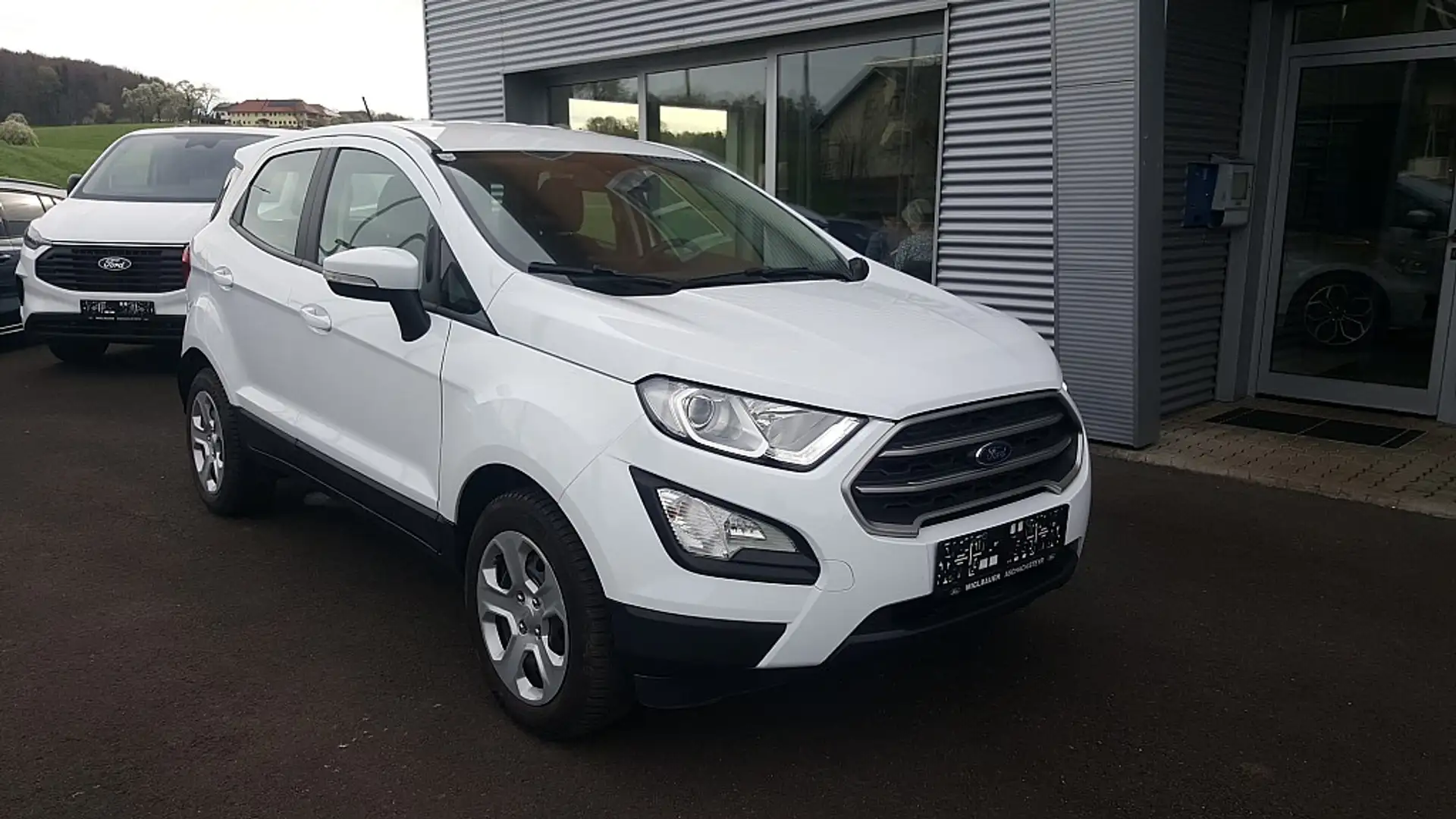 Ford EcoSport 1,0 EcoBoost Cool & Connect Weiß - 1