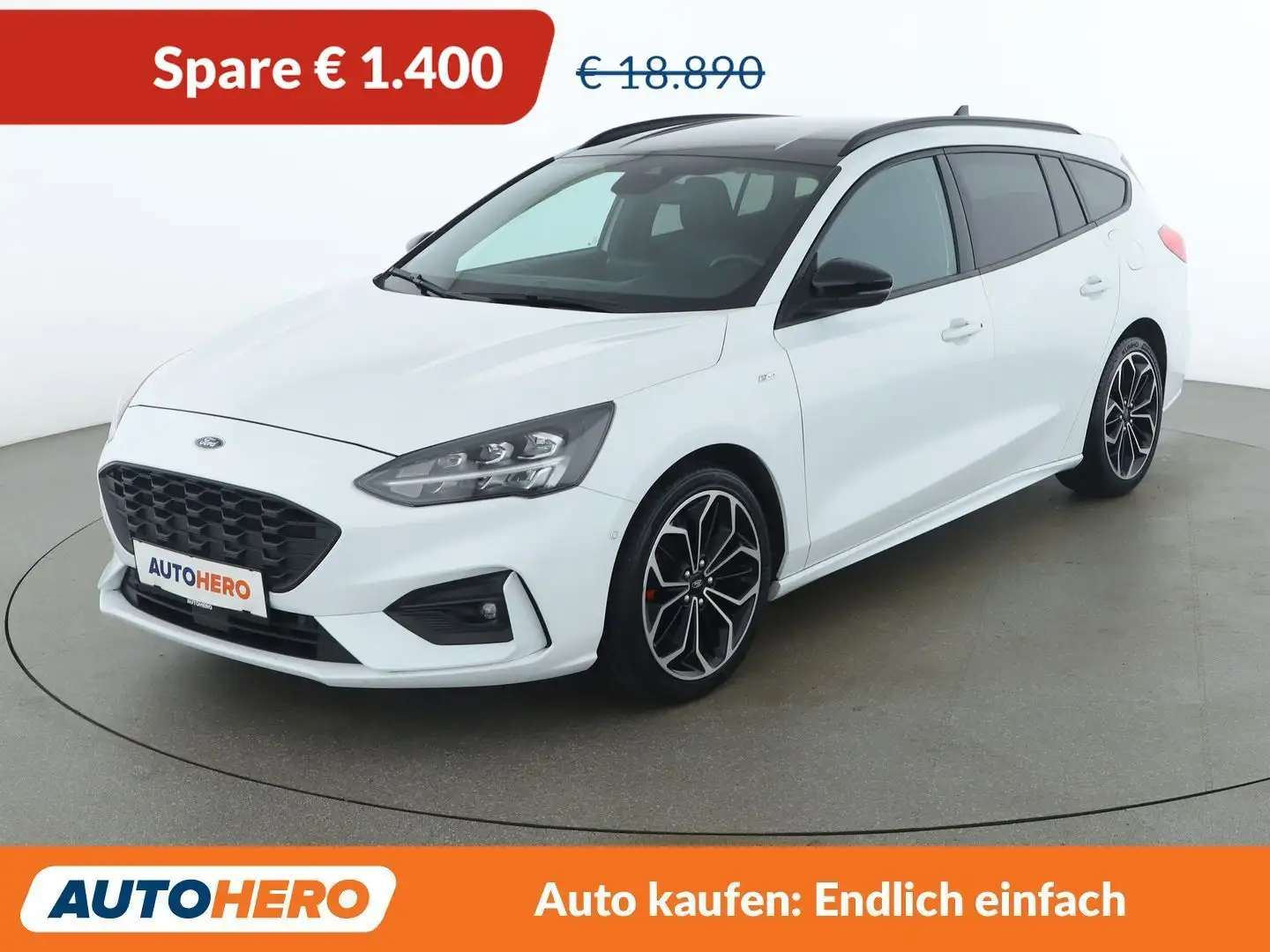 Ford Focus 1.5 EcoBoost ST-Line Weiß - 1