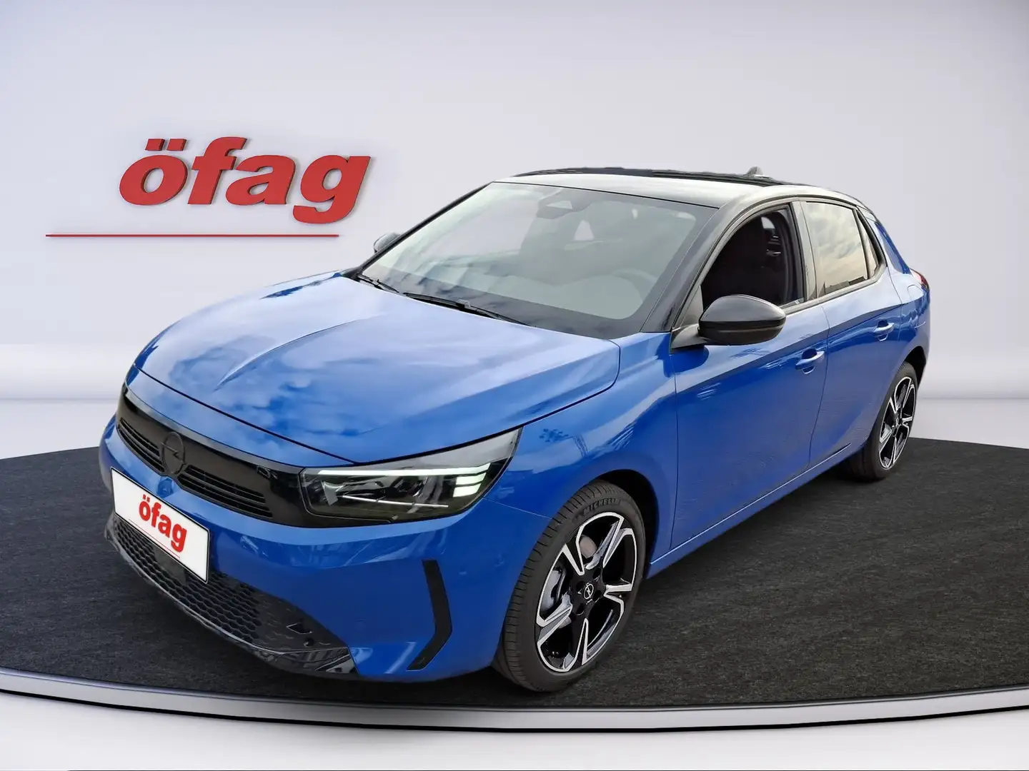 Opel Corsa 1.2 GS Line SHZ+Fernlichtass.+DynLicht Blau - 1