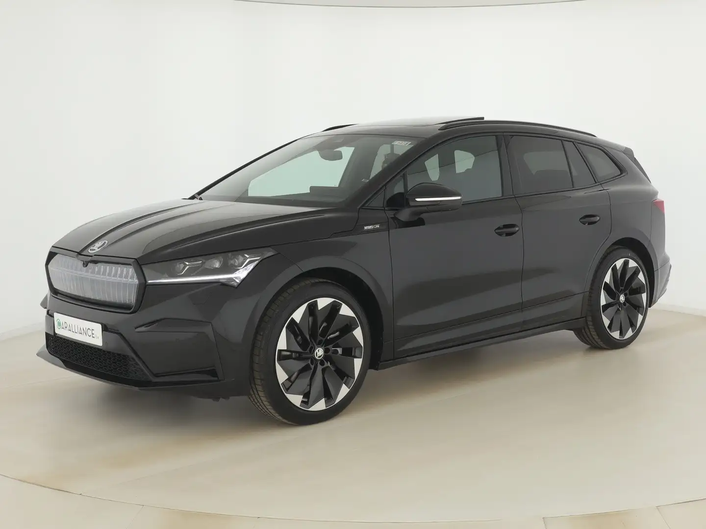 Skoda Enyaq Sportline 80|POMPE|Matrix|HUD|ATR|TO|SGS+VOL CH|36 Noir - 1