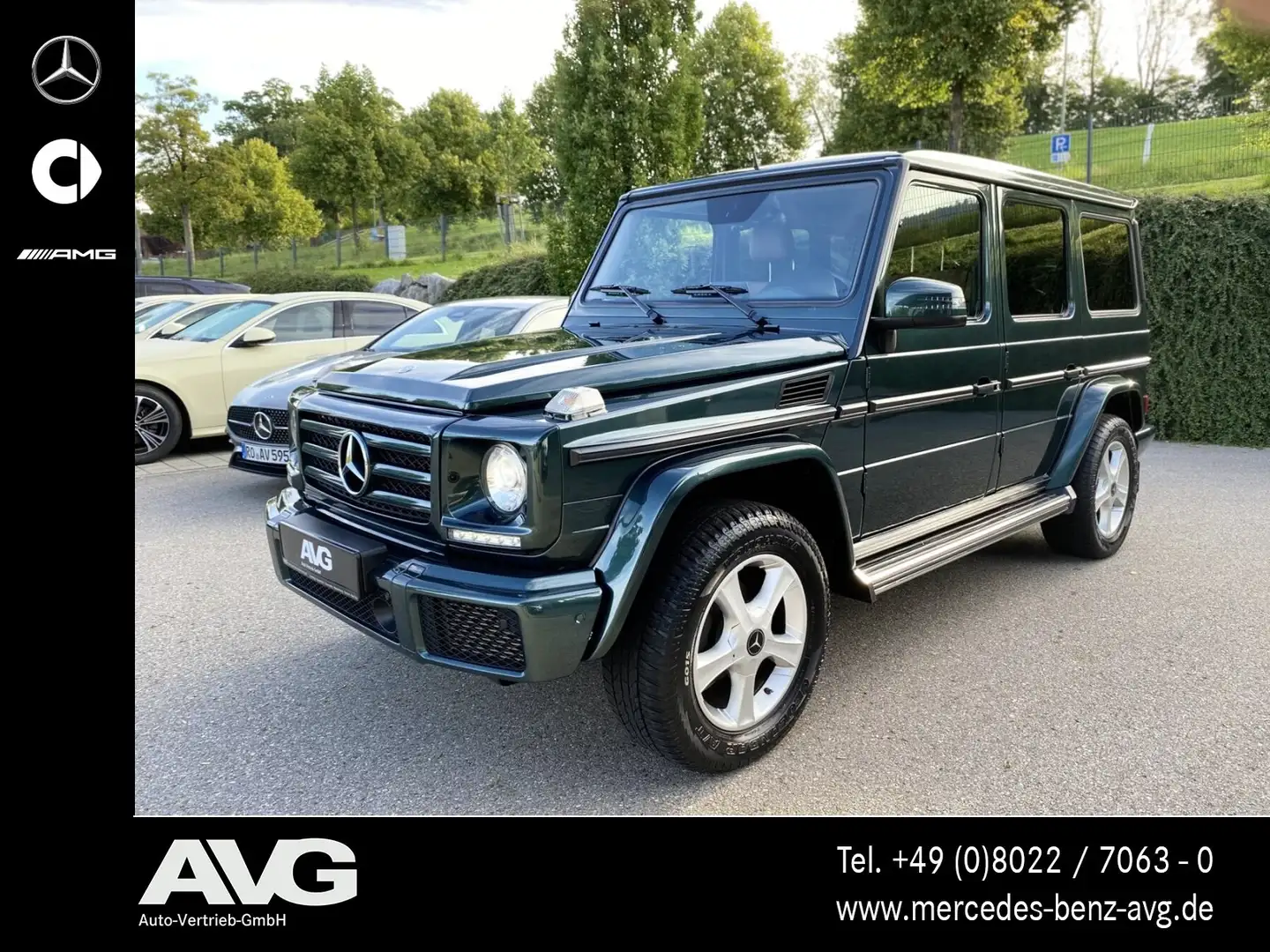 Mercedes-Benz G 350 G 350 d COMAND|STDHZG|DESIGNO-LEDER|SITZKLI|1.HD Grün - 1