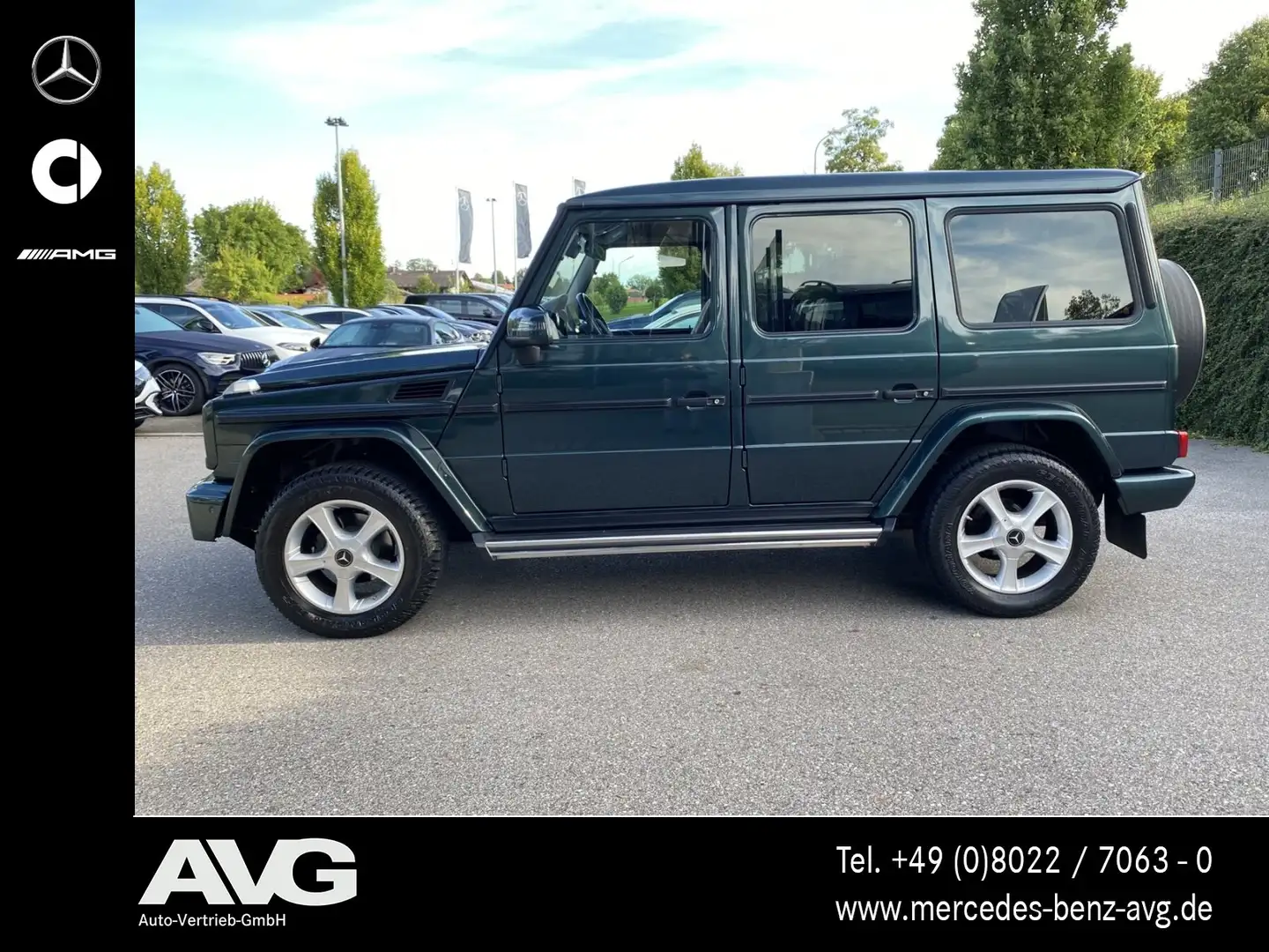 Mercedes-Benz G 350 G 350 d COMAND|STDHZG|DESIGNO-LEDER|SITZKLI|1.HD Grün - 2