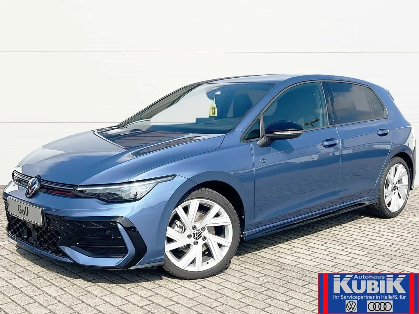 Volkswagen Golf VIII 1.5 TSI R-Line Black Style+IQ.Light+HUD+Topsp Blau - 2