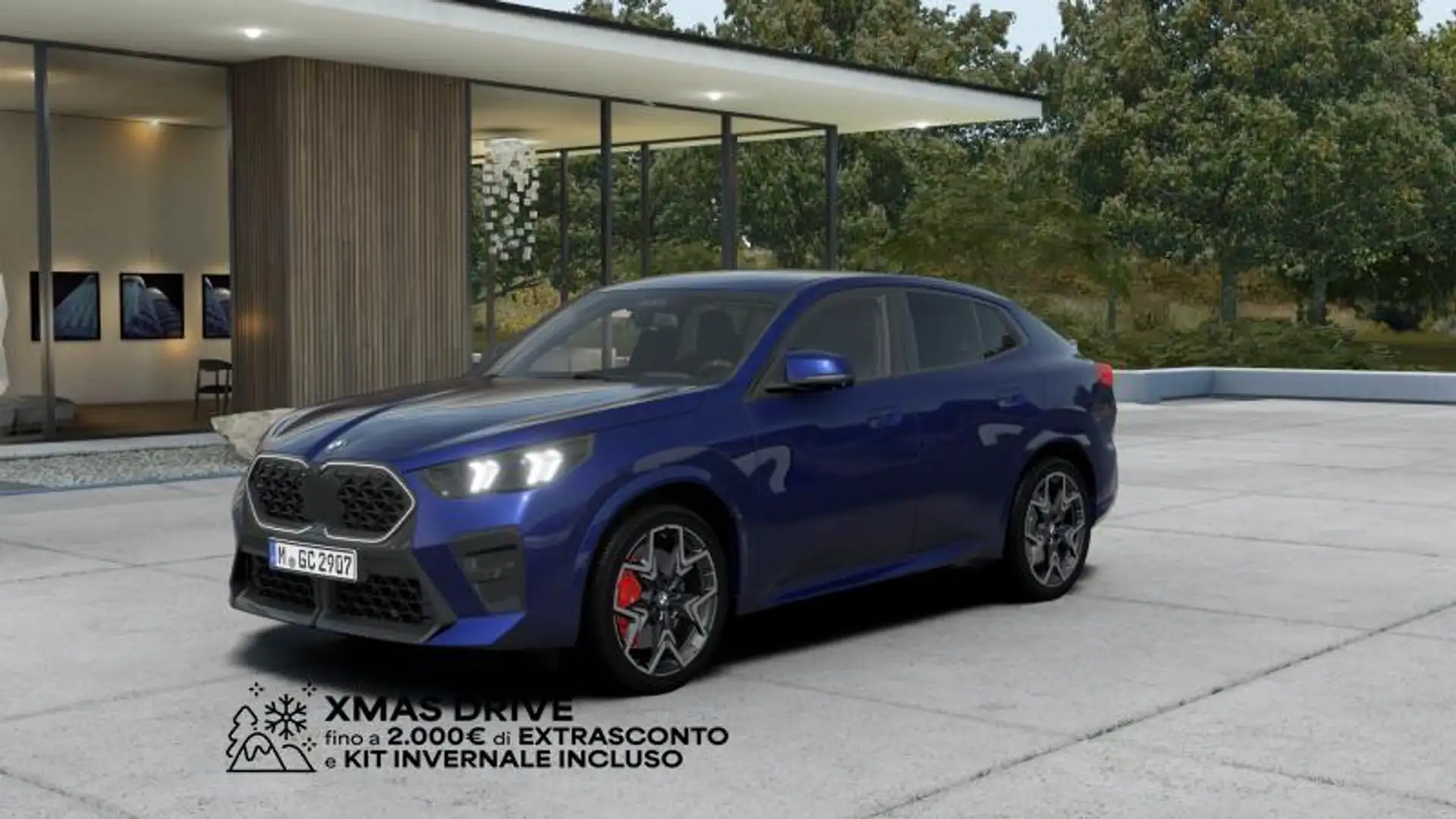 BMW X2 xdrive 20d 48V MSport Pro auto Blu/Azzurro - 1