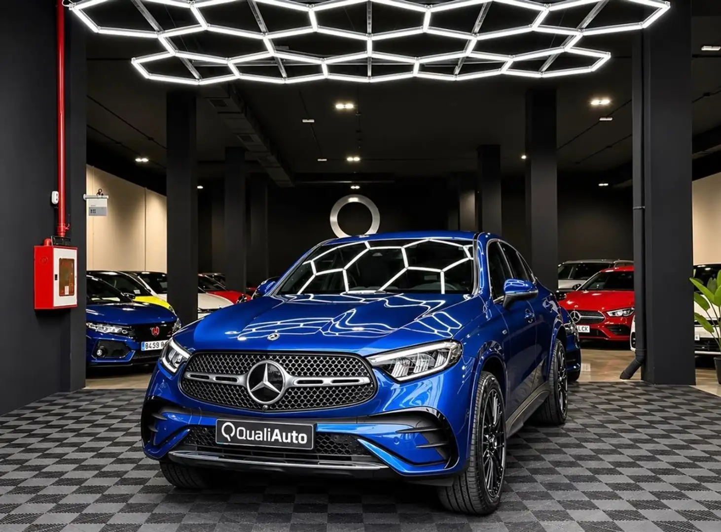 Mercedes-Benz GLC 300 300de 4Matic Azul - 1
