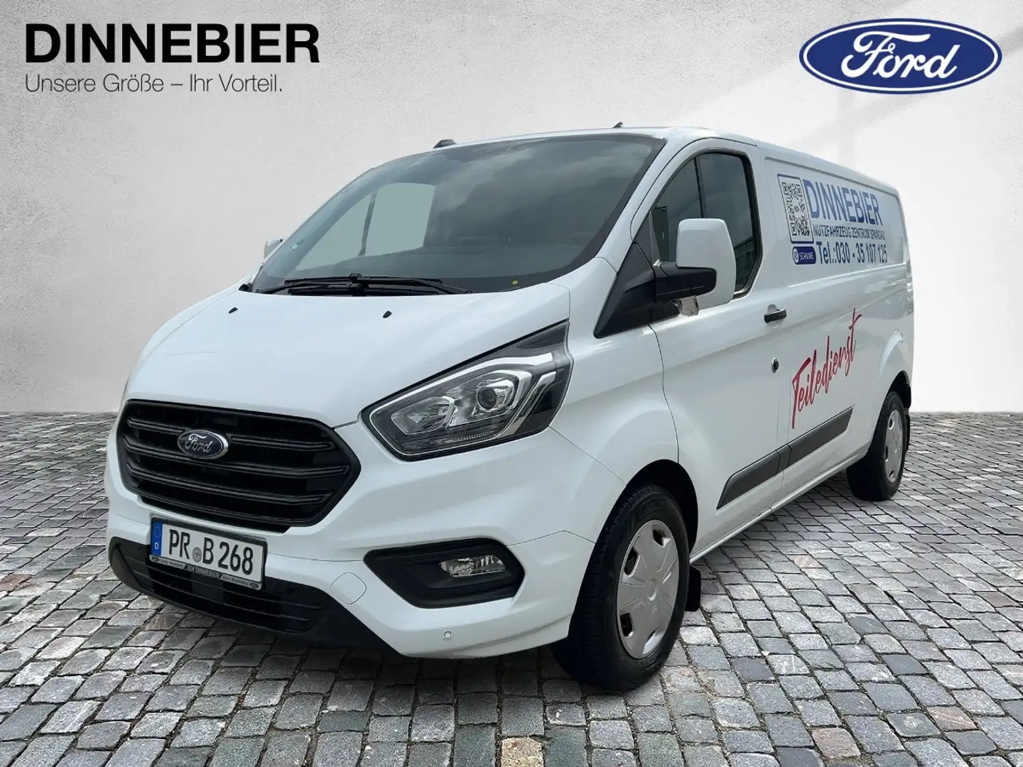 Ford Transit Custom 320 L2 H1 Kasten LKW Trend 96 kW Weiß - 2