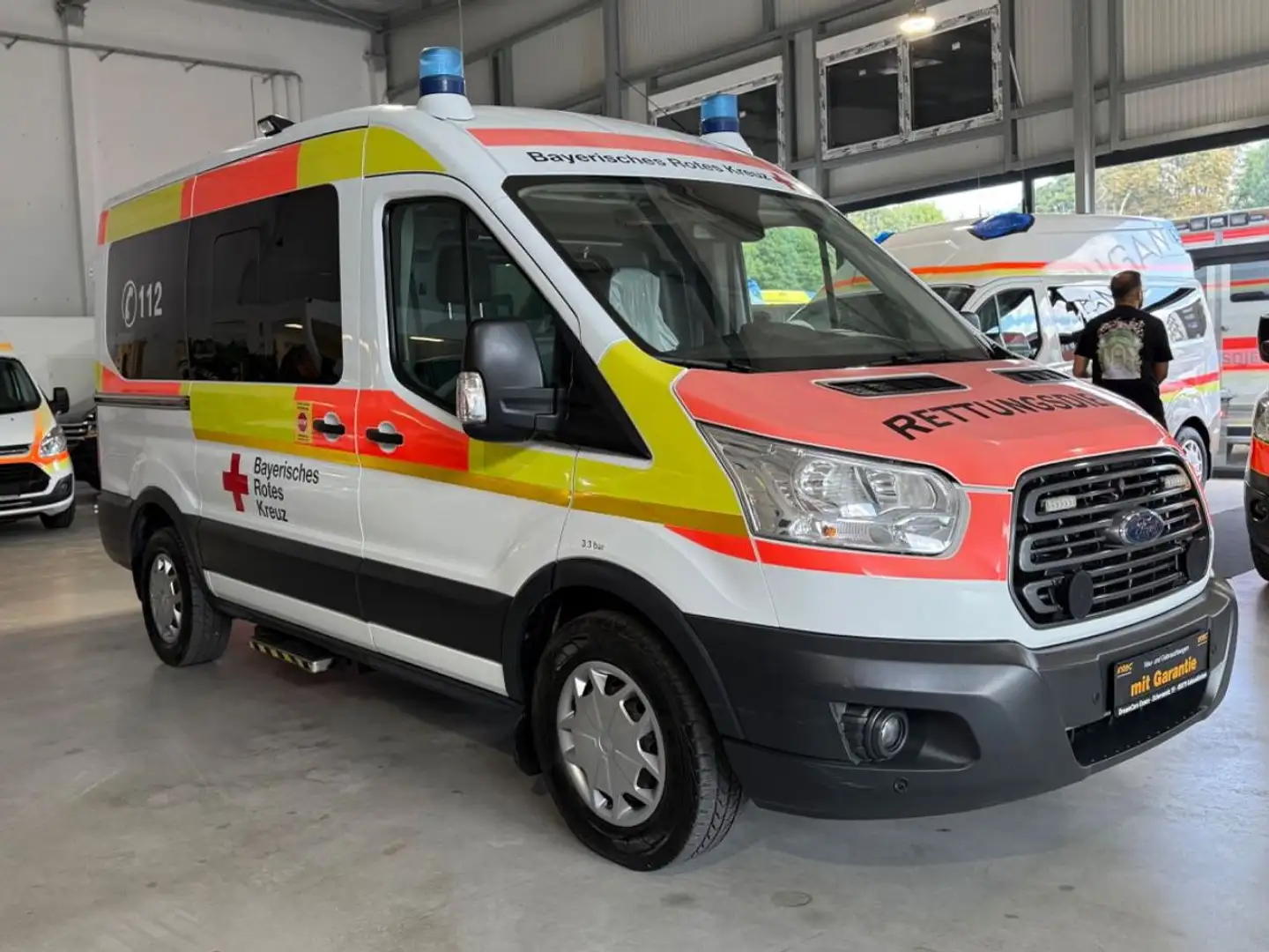 Ford Transit RTW*KTW*KRANKENWAG*AUTOMATIK*LIEGE+STUHL Bianco - 1