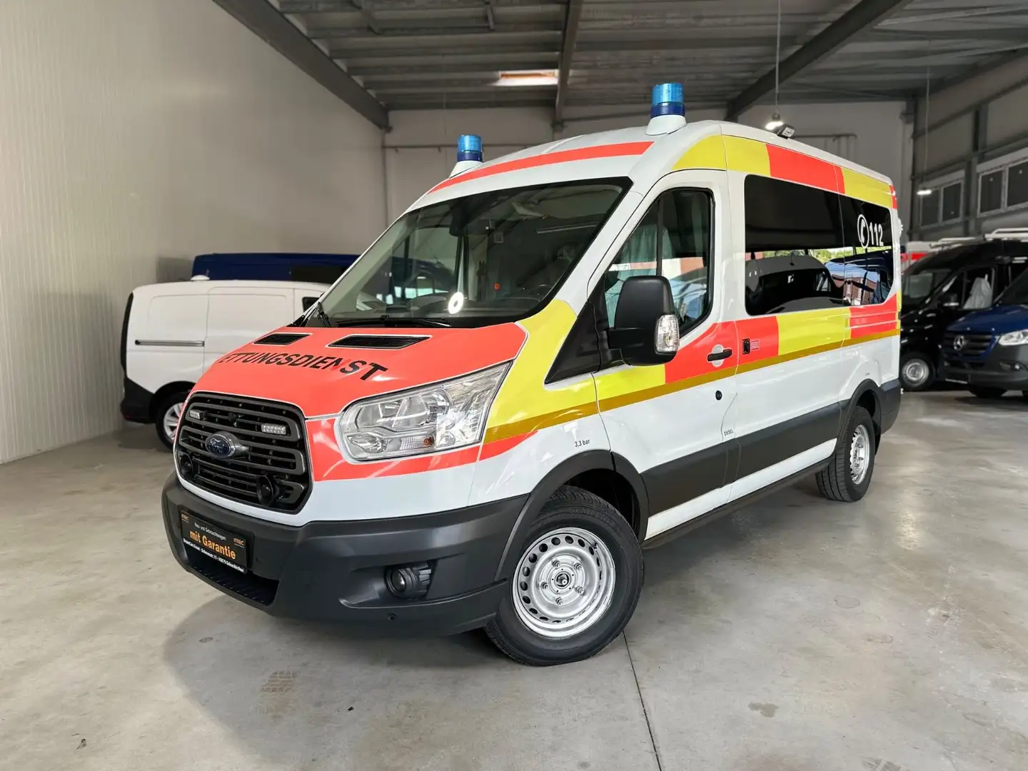 Ford Transit RTW*KTW*KRANKENWAG*AUTOMATIK*LIEGE+STUHL White - 1