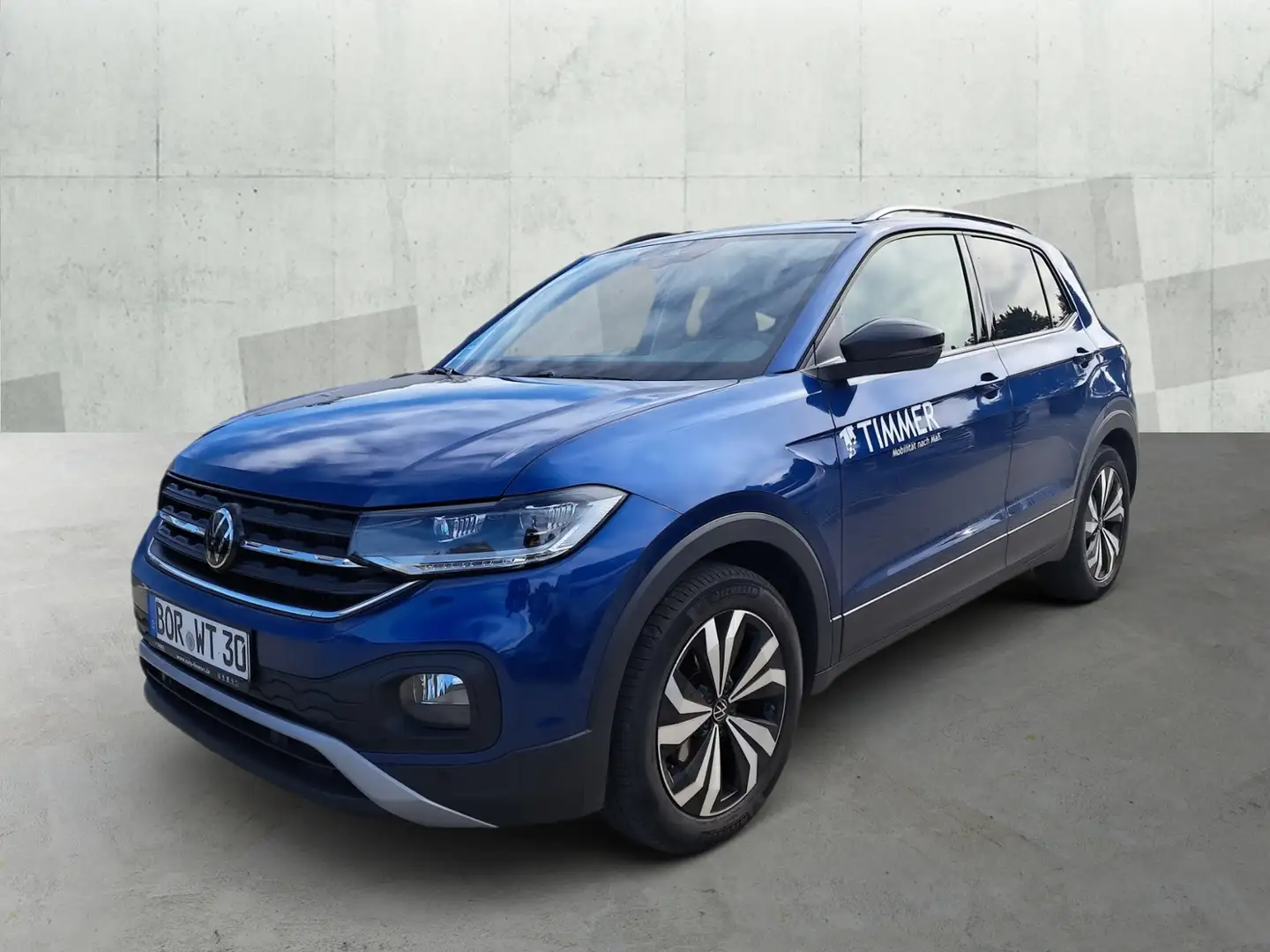 Volkswagen T-Cross 1.0 TSI Life *NAVI*ALUFELGEN*RÜCKKAMERA* Blauw - 2