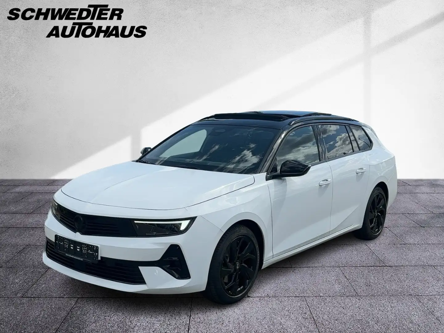 Opel Astra L Sports Tourer 1.2 Turbo GS LED+SD+SHZ+LM Wit - 2