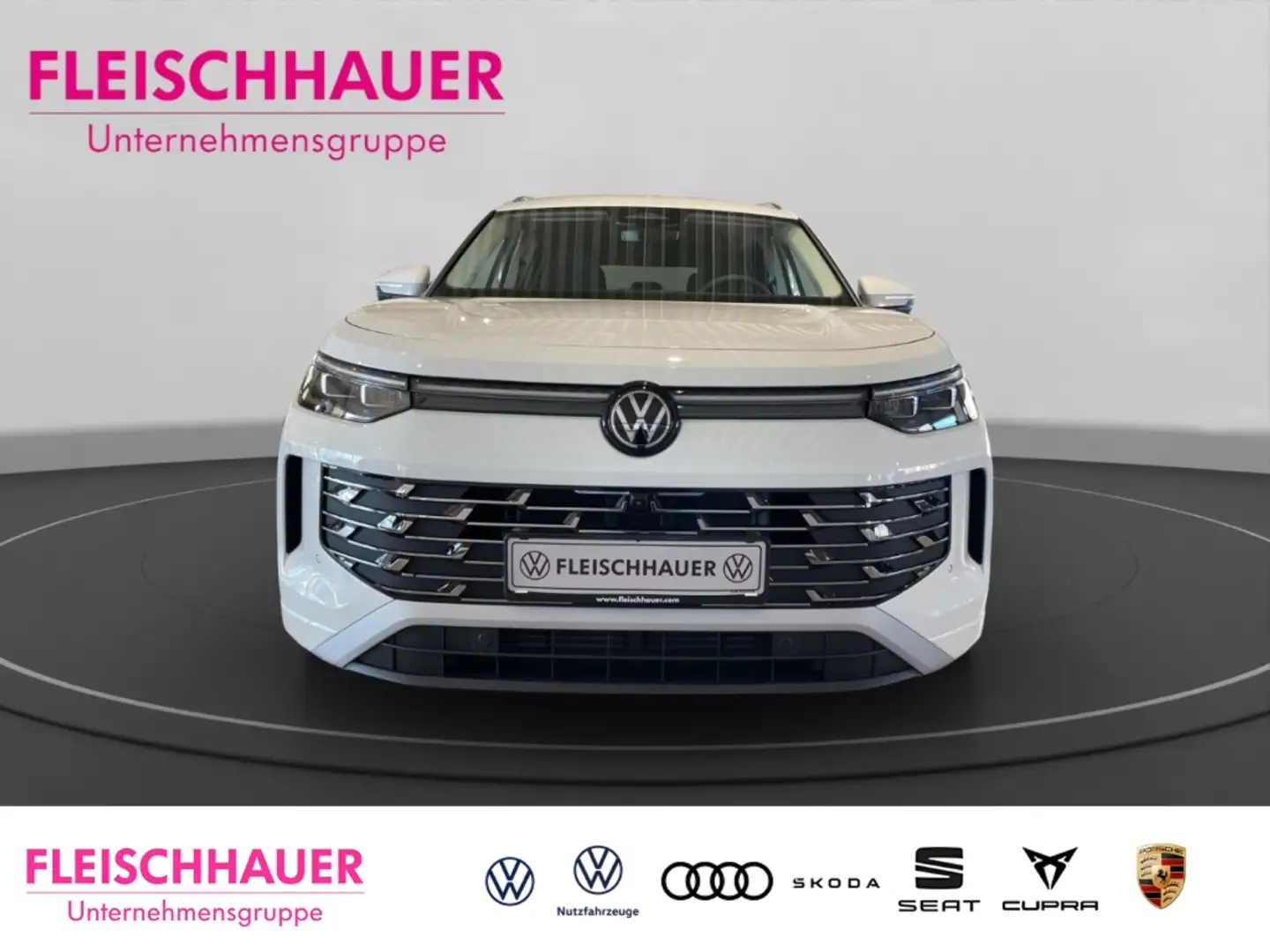 Volkswagen Tayron 1.5 eTSI Elegance ACC AHK NAVI 7-Sitzer Weiß - 2