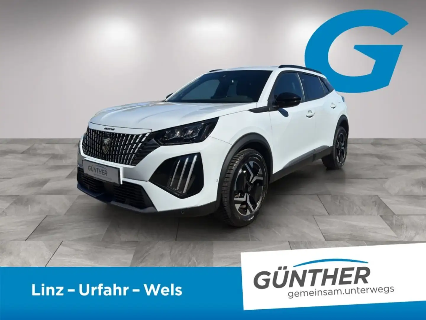 Peugeot 2008 ALLURE PureTech 100 Wit - 1