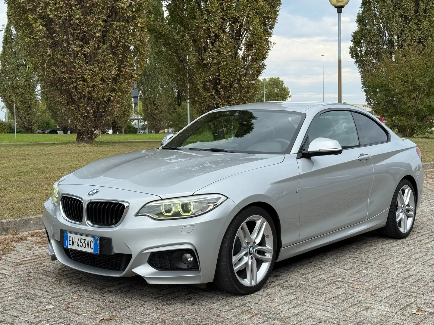 BMW 220 Serie 2 F22 Coupe 220d Coupe Msport 184cv auto Argento - 1